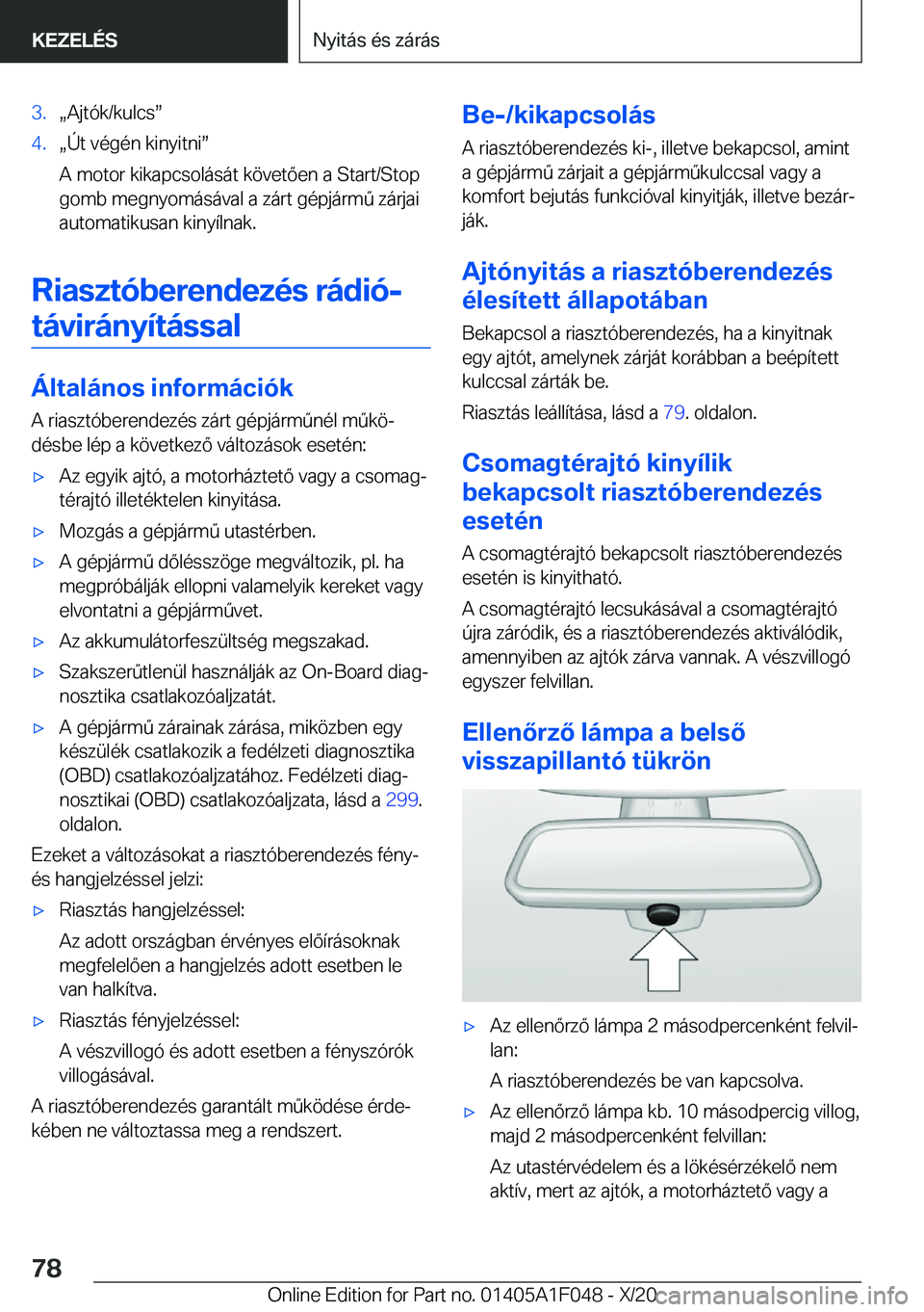 BMW X1 2021  Kezelési útmutató (in Hungarian) �3�.x�A�j�t�
