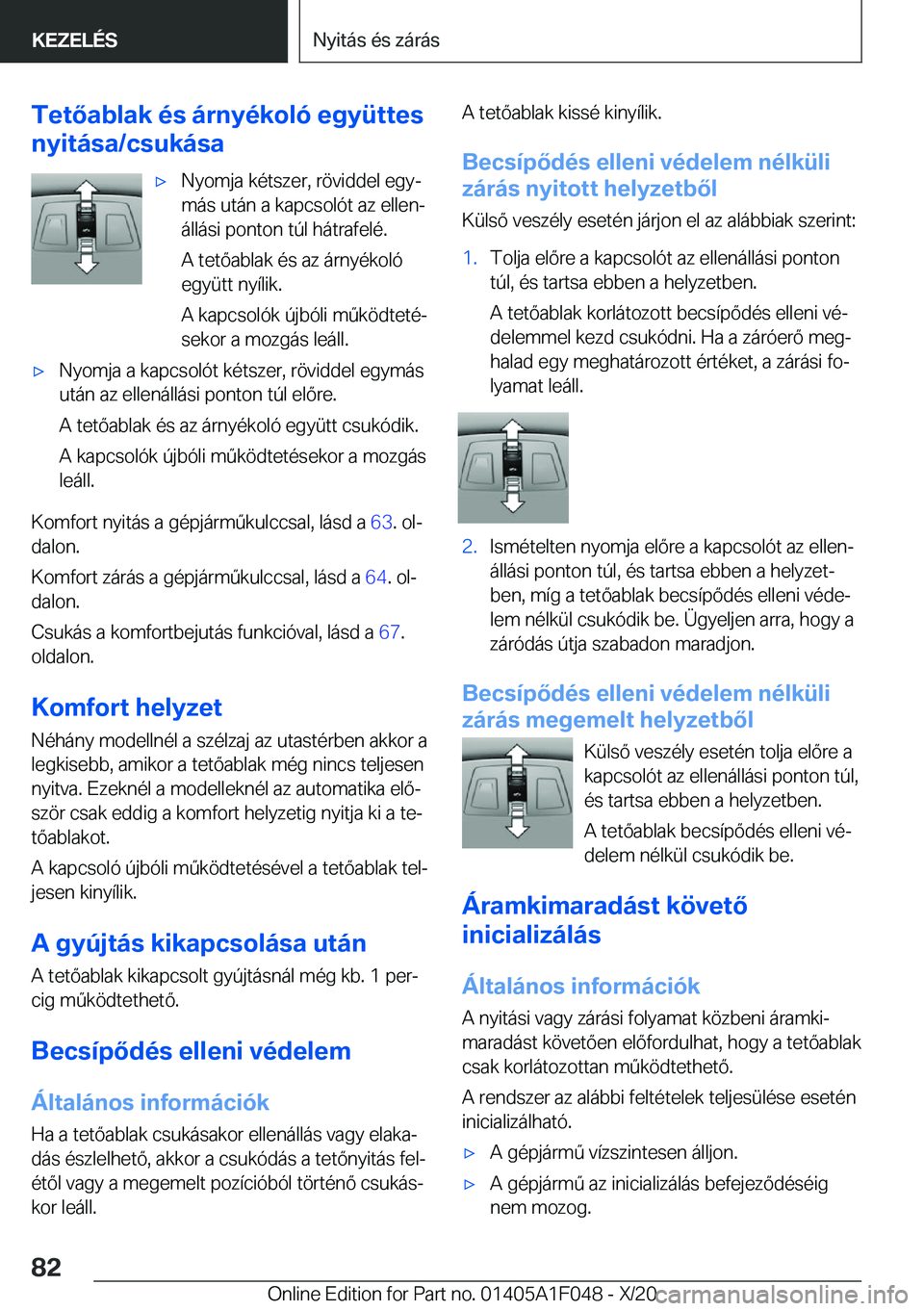 BMW X1 2021  Kezelési útmutató (in Hungarian) �T�e�t�