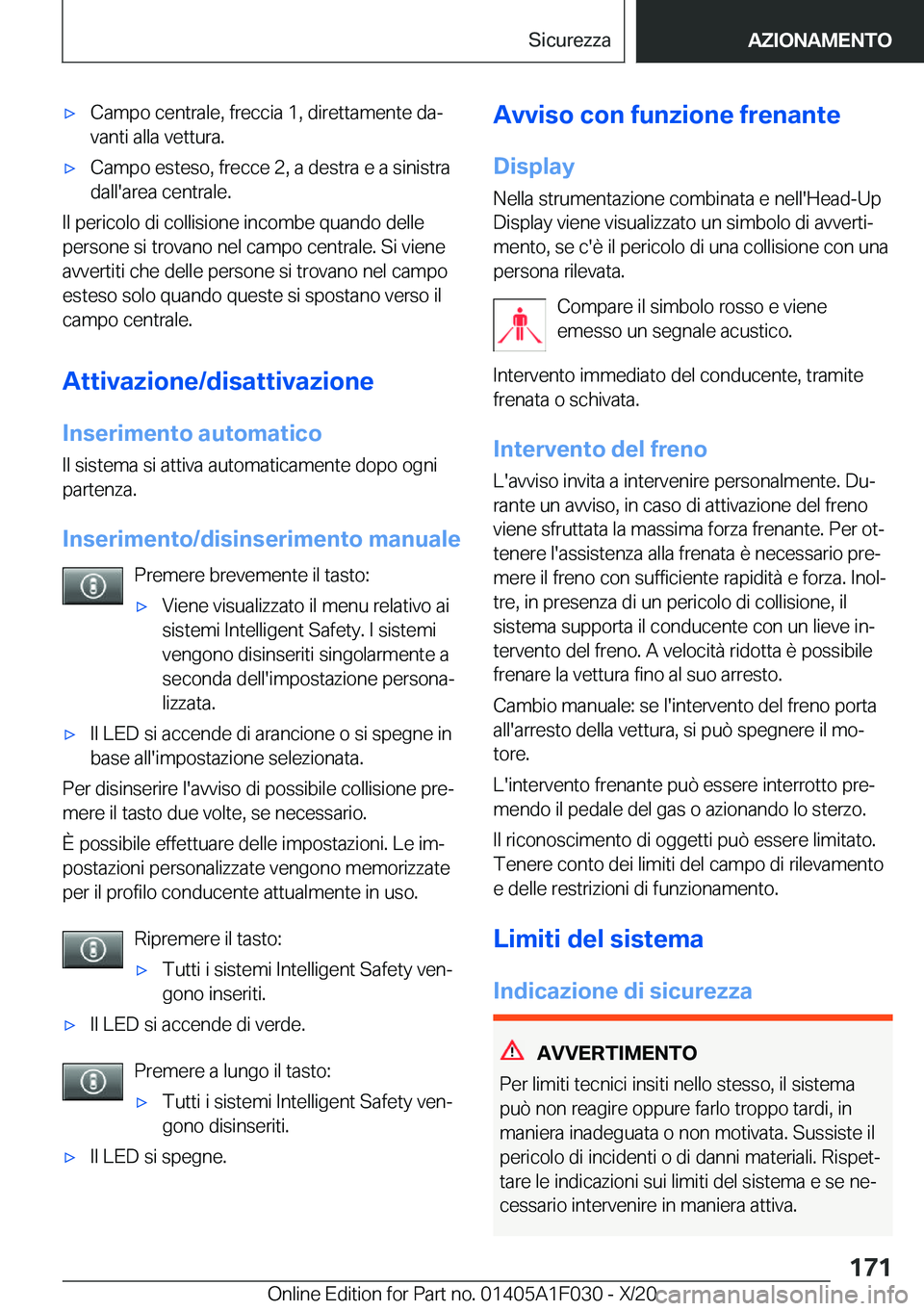 BMW X1 2021  Libretti Di Uso E manutenzione (in Italian) 'x�C�a�m�p�o��c�e�n�t�r�a�l�e�,��f�r�e�c�c�i�a��1�,��d�i�r�e�t�t�a�m�e�n�t�e��d�aª
�v�a�n�t�i��a�l�l�a��v�e�t�t�u�r�a�.'x�C�a�m�p�o��e�s�t�e�s�o�,��f�r�e�c�c�e��2�,��a��d�e�s�t�r