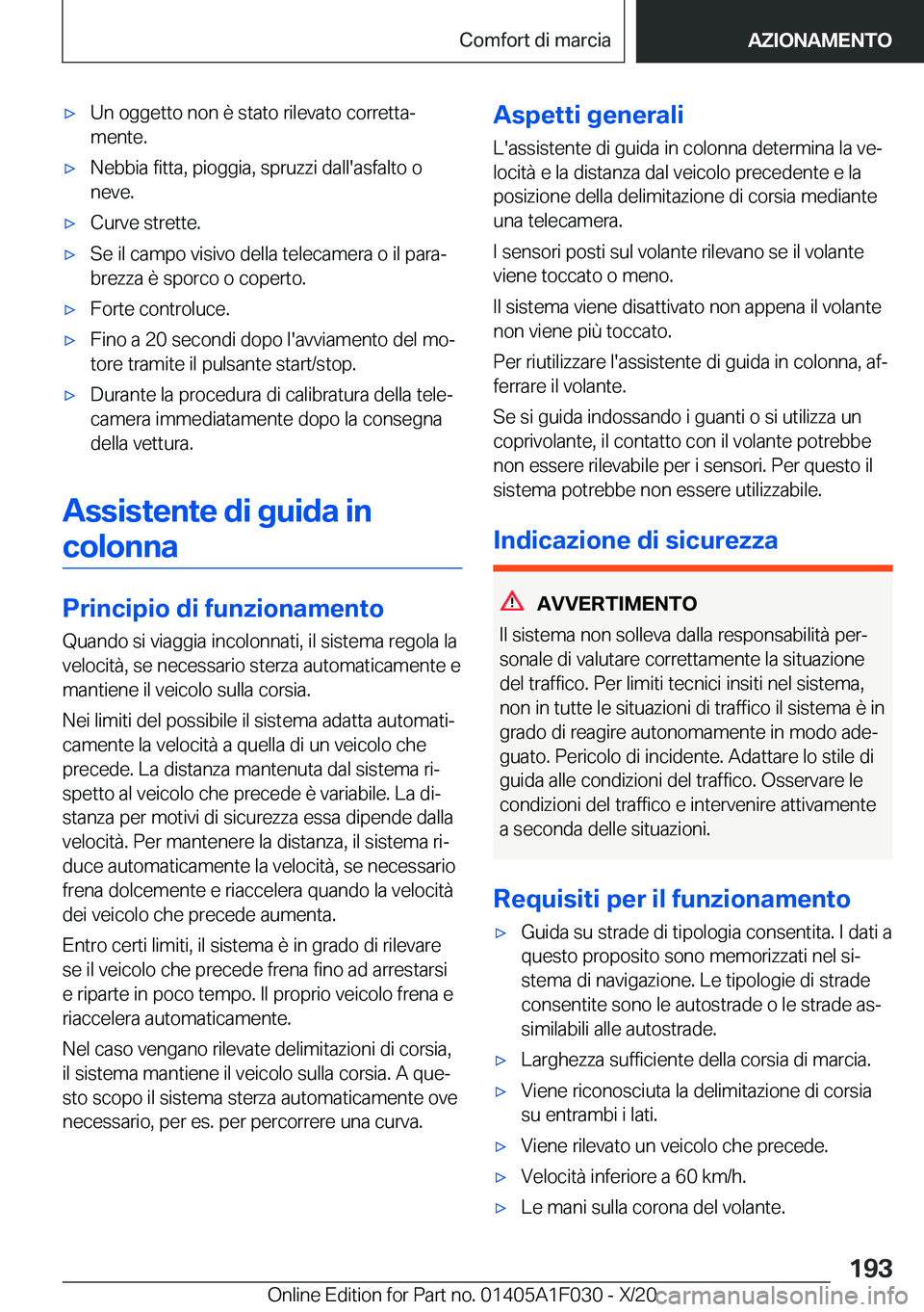 BMW X1 2021  Libretti Di Uso E manutenzione (in Italian) 'x�U�n��o�g�g�e�t�t�o��n�o�n��è��s�t�a�t�o��r�i�l�e�v�a�t�o��c�o�r�r�e�t�t�aª�m�e�n�t�e�.'x�N�e�b�b�i�a��f�i�t�t�a�,��p�i�o�g�g�i�a�,��s�p�r�u�z�z�i��d�a�l�l�'�a�s�f�a�l�t�o�