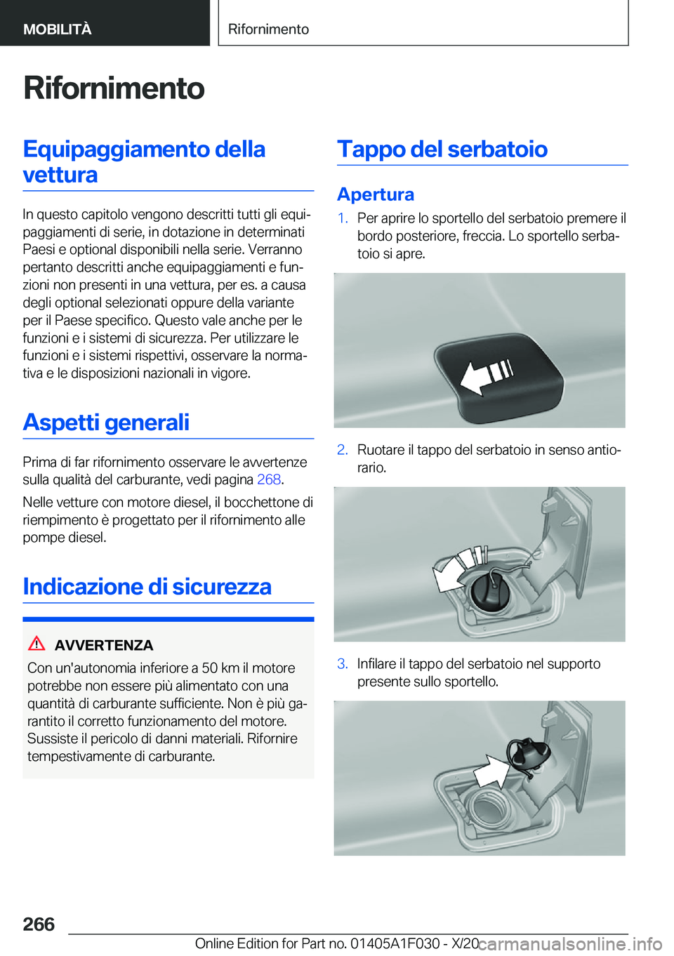 BMW X1 2021  Libretti Di Uso E manutenzione (in Italian) �R�i�f�o�r�n�i�m�e�n�t�o�E�q�u�i�p�a�g�g�i�a�m�e�n�t�o��d�e�l�l�a�v�e�t�t�u�r�a
�I�n��q�u�e�s�t�o��c�a�p�i�t�o�l�o��v�e�n�g�o�n�o��d�e�s�c�r�i�t�t�i��t�u�t�t�i��g�l�i��e�q�u�iª
�p�a�g�g�i�a�