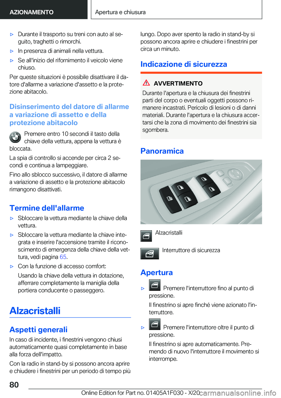 BMW X1 2021  Libretti Di Uso E manutenzione (in Italian) 'x�D�u�r�a�n�t�e��i�l��t�r�a�s�p�o�r�t�o��s�u��t�r�e�n�i��c�o�n��a�u�t�o��a�l��s�eª�g�u�i�t�o�,��t�r�a�g�h�e�t�t�i��o��r�i�m�o�r�c�h�i�.'x�I�n��p�r�e�s�e�n�z�a��d�i��a�n�i�m�a�