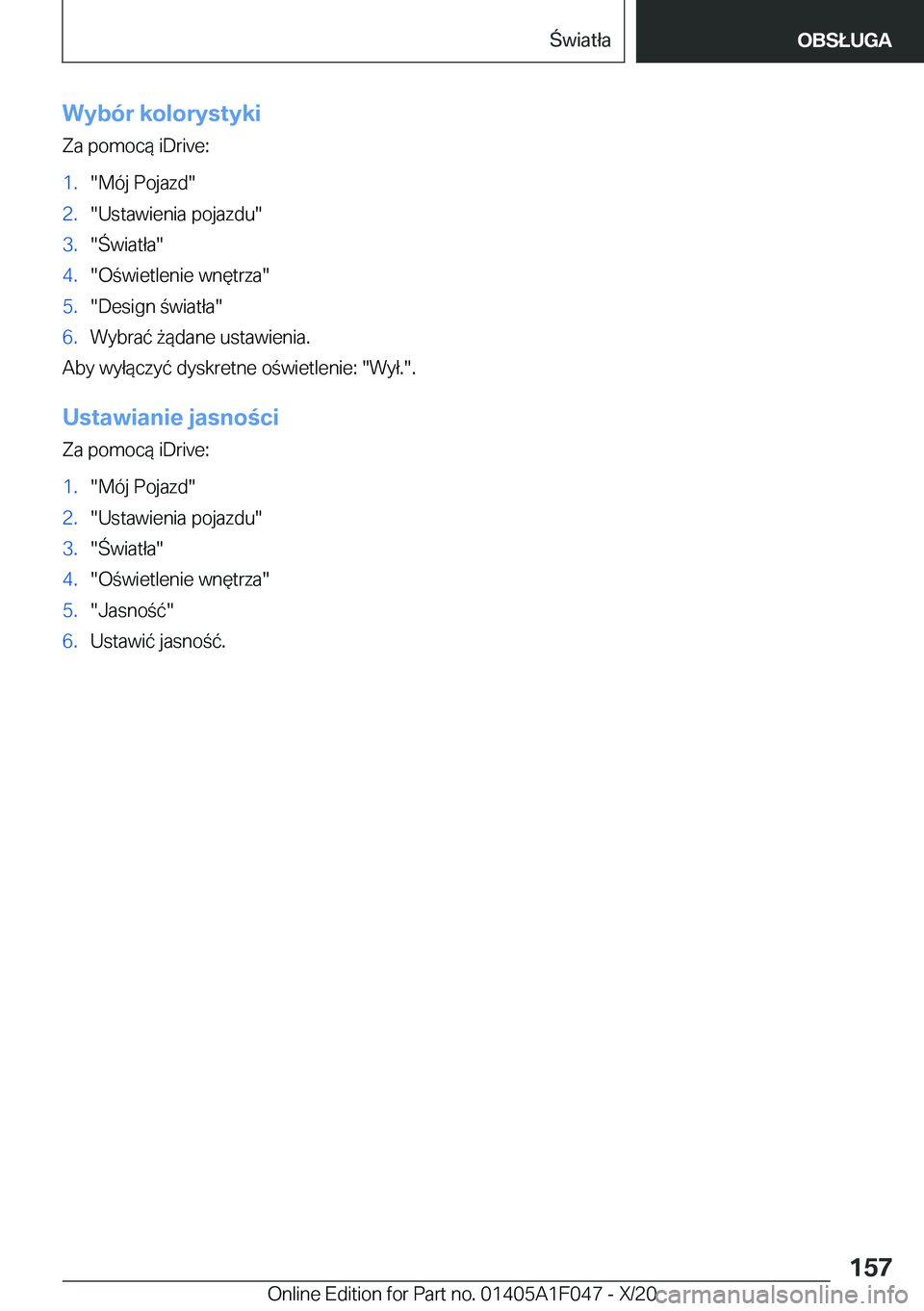 BMW X1 2021  Instrukcja obsługi (in Polish) �W�y�b�