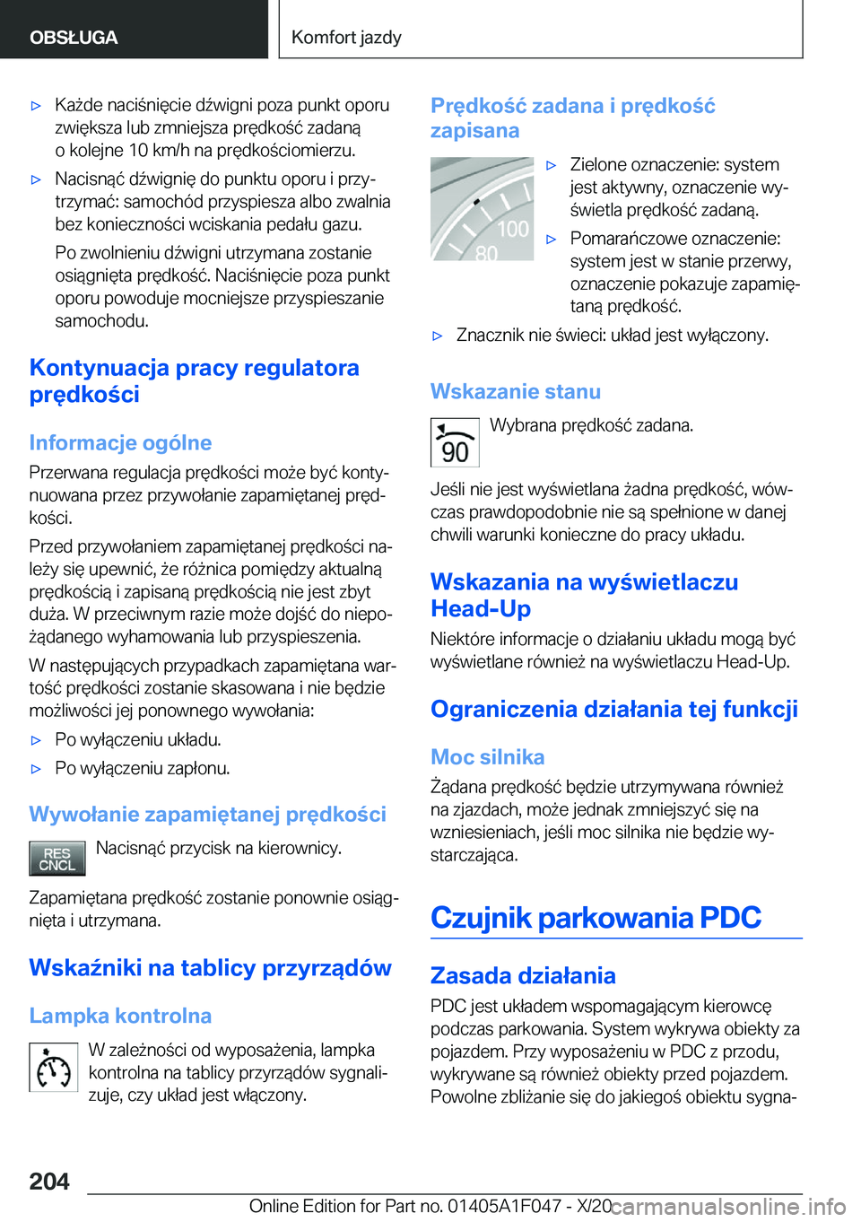 BMW X1 2021  Instrukcja obsługi (in Polish) 'x�K�a9�d�e��n�a�c�i�n�i�