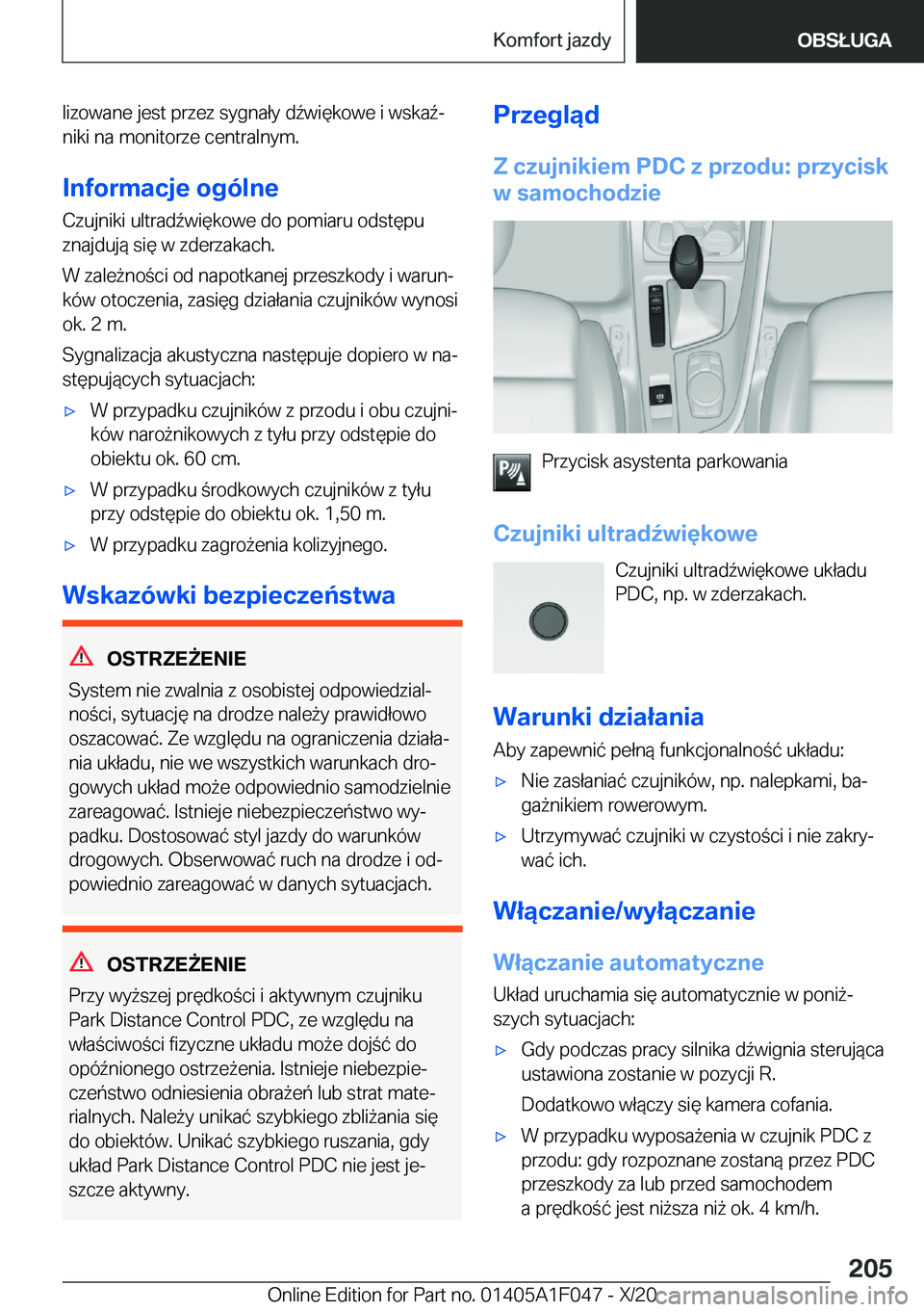 BMW X1 2021  Instrukcja obsługi (in Polish) �l�i�z�o�w�a�n�e��j�e�s�t��p�r�z�e�z��s�y�g�n�a�ł�y��d7�w�i�