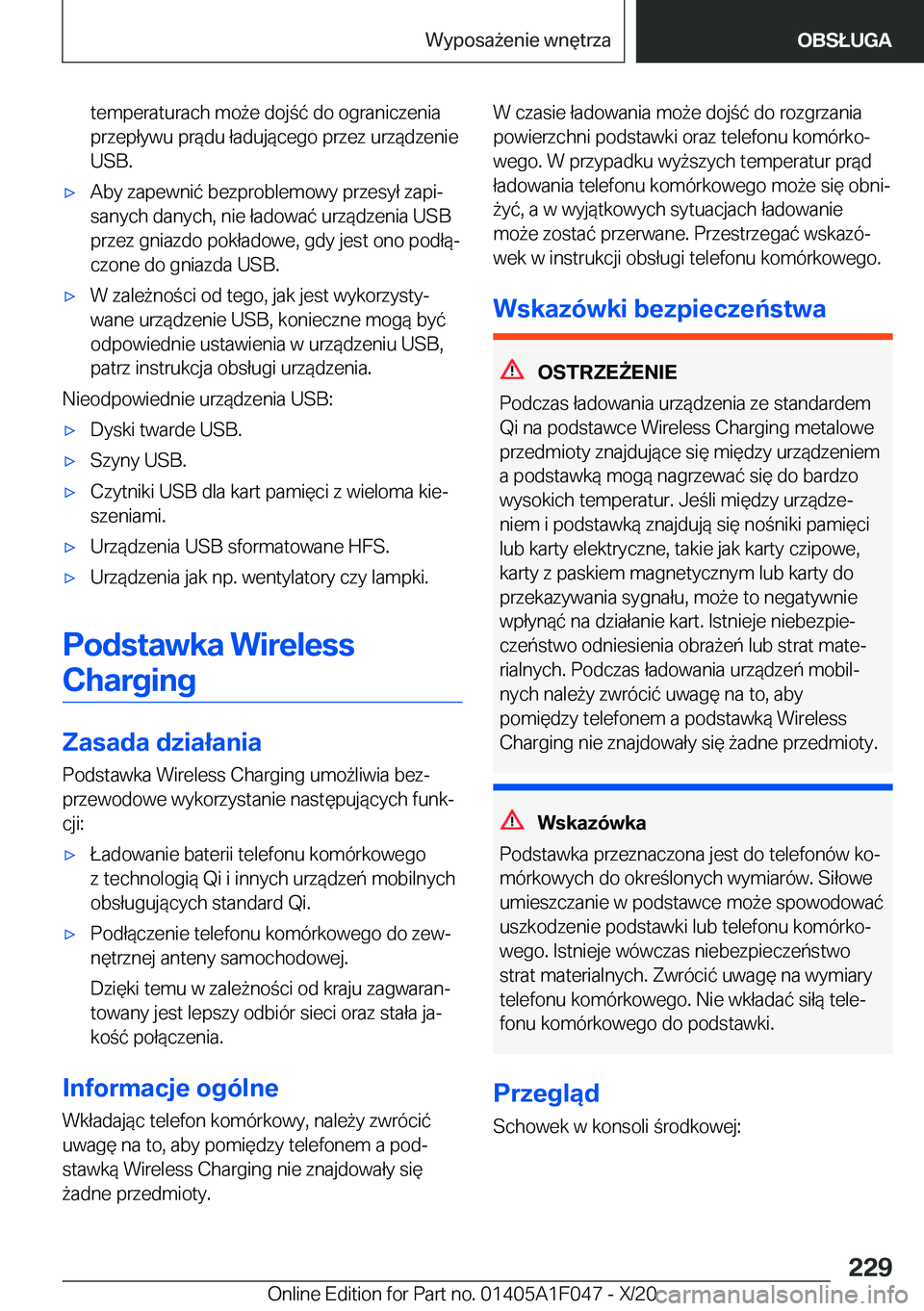 BMW X1 2021  Instrukcja obsługi (in Polish) �t�e�m�p�e�r�a�t�u�r�a�c�h��m�o9�e��d�o�j�