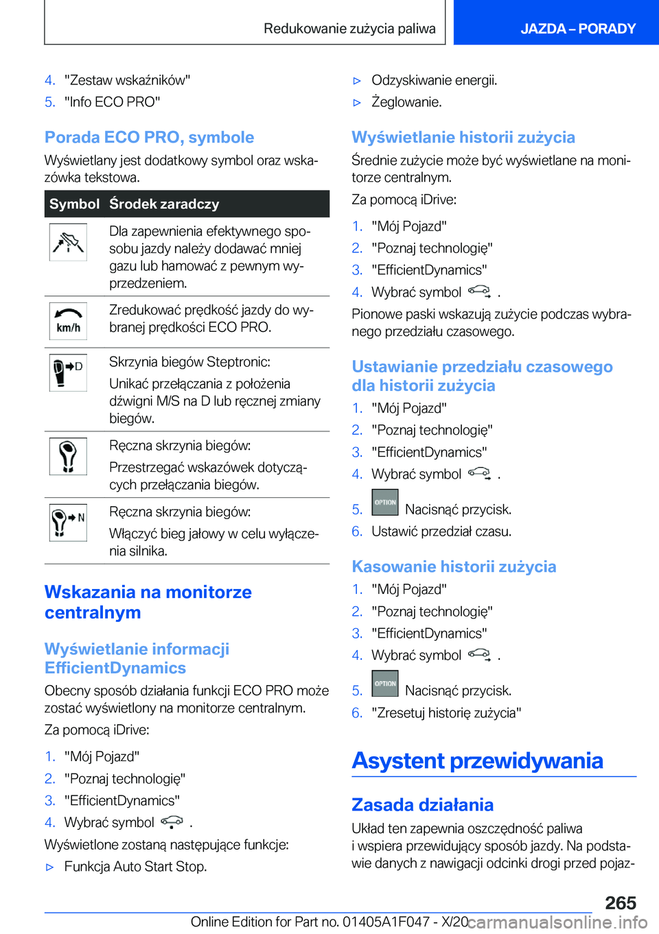 BMW X1 2021  Instrukcja obsługi (in Polish) �4�.��Z�e�s�t�a�w��w�s�k�a7�n�i�k�