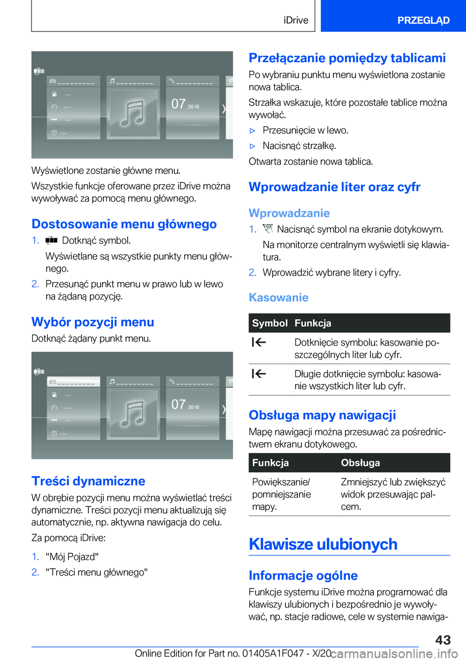 BMW X1 2021  Instrukcja obsługi (in Polish) �W�y�w�i�e�t�l�o�n�e��z�o�s�t�a�n�i�e��g�ł�