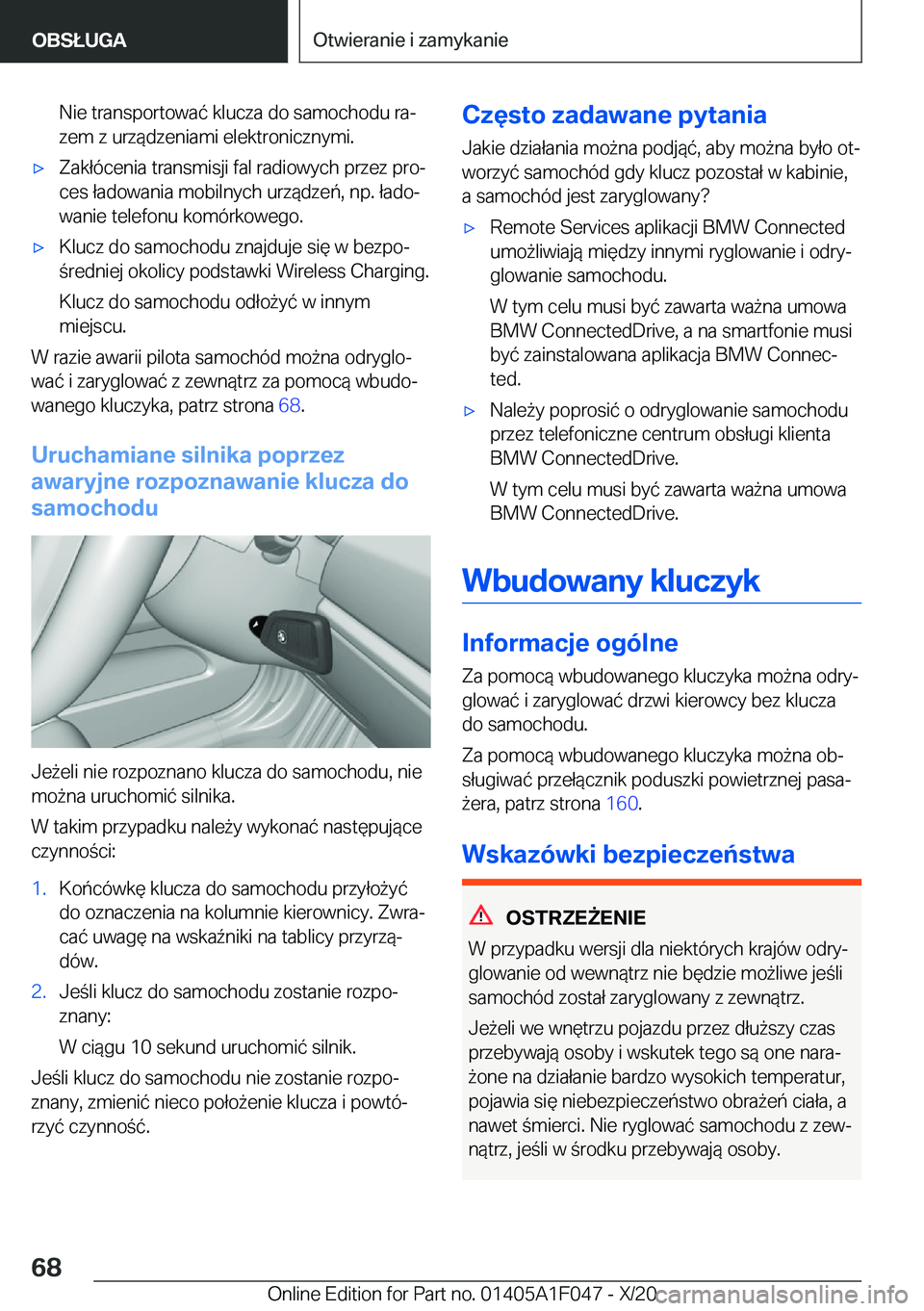 BMW X1 2021  Instrukcja obsługi (in Polish) �N�i�e��t�r�a�n�s�p�o�r�t�o�w�a�