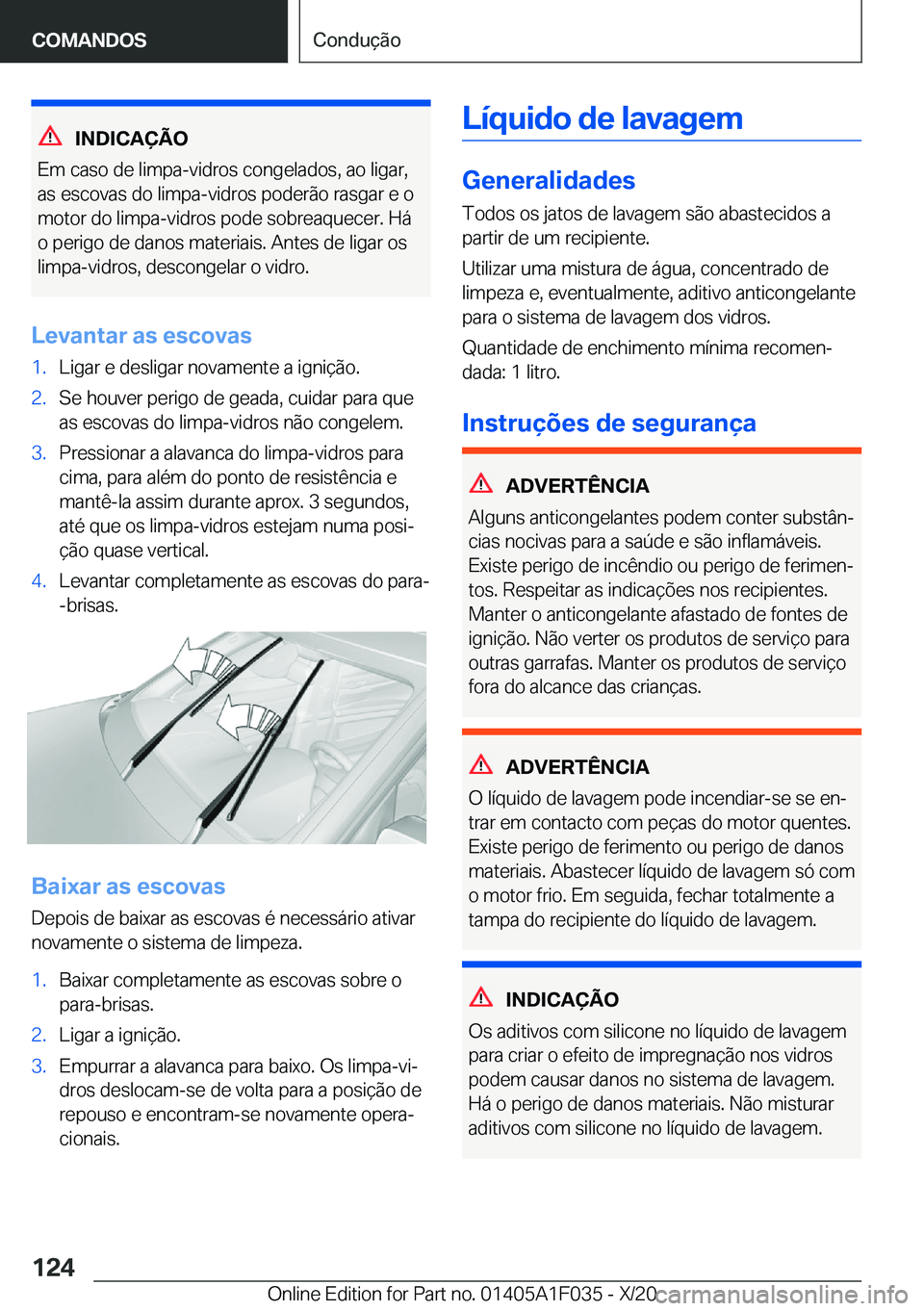 BMW X1 2021  Manual do condutor (in Portuguese) �I�N�D�I�C�A�