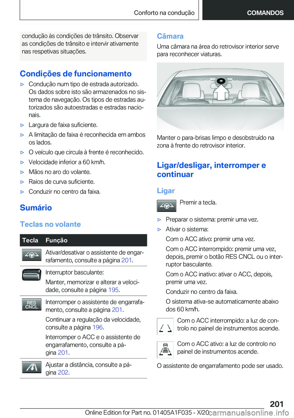 BMW X1 2021  Manual do condutor (in Portuguese) �c�o�n�d�u�