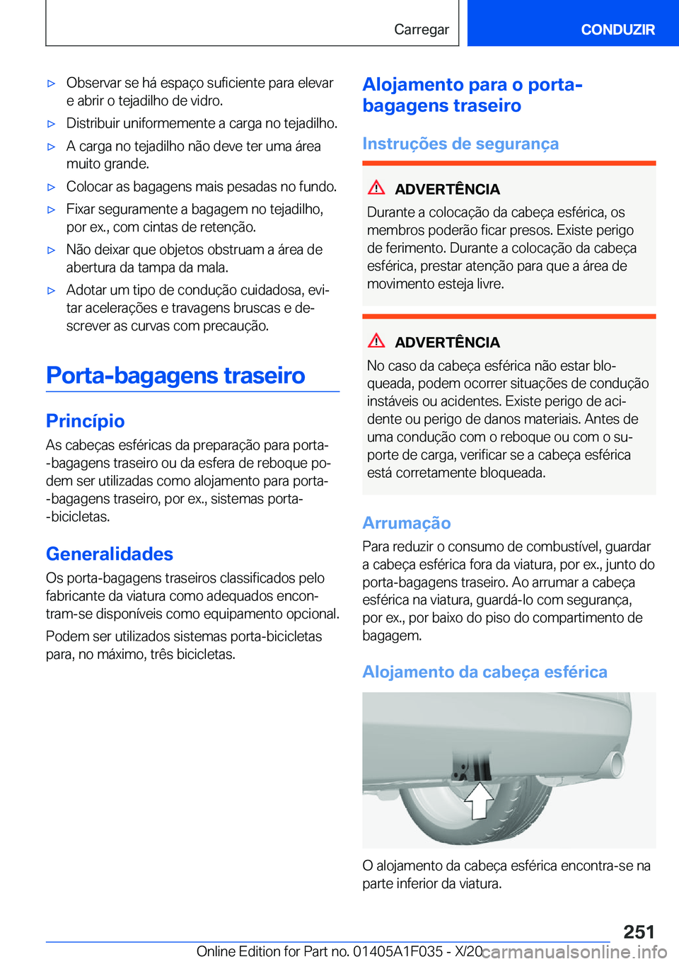 BMW X1 2021  Manual do condutor (in Portuguese) x�O�b�s�e�r�v�a�r��s�e��h�á��e�s�p�a�