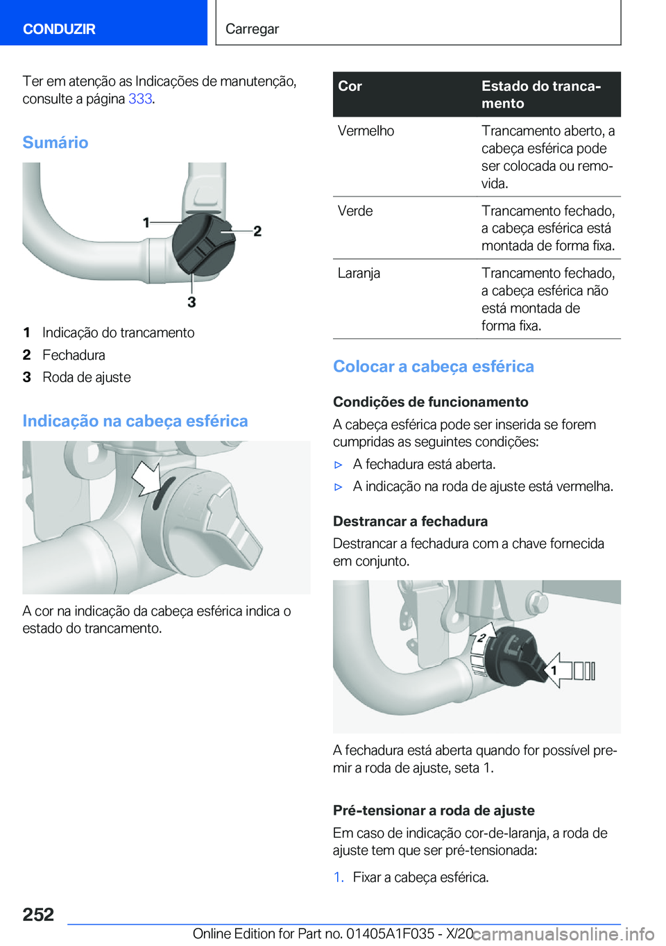 BMW X1 2021  Manual do condutor (in Portuguese) �T�e�r��e�m��a�t�e�n�