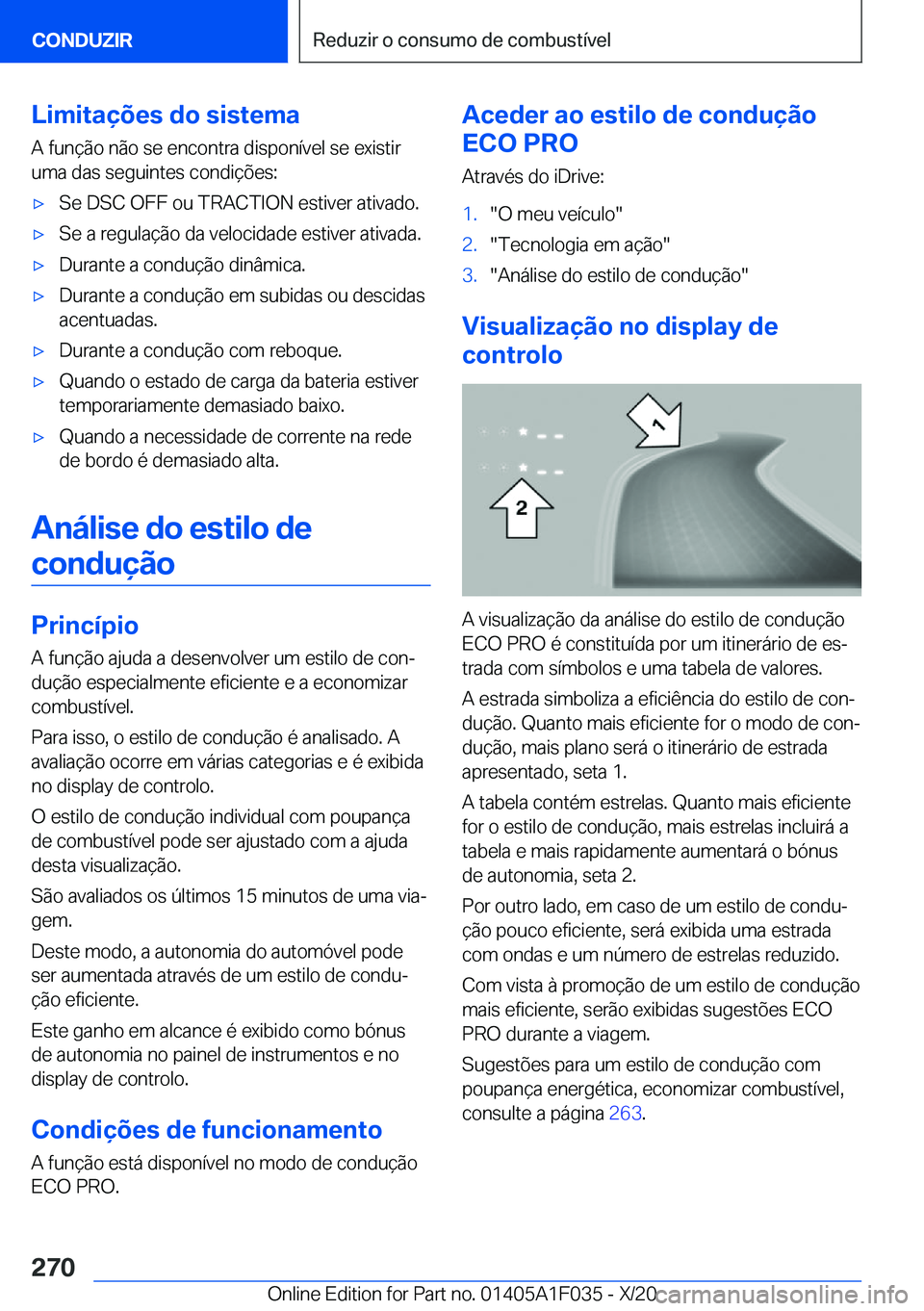BMW X1 2021  Manual do condutor (in Portuguese) �L�i�m�i�t�a�