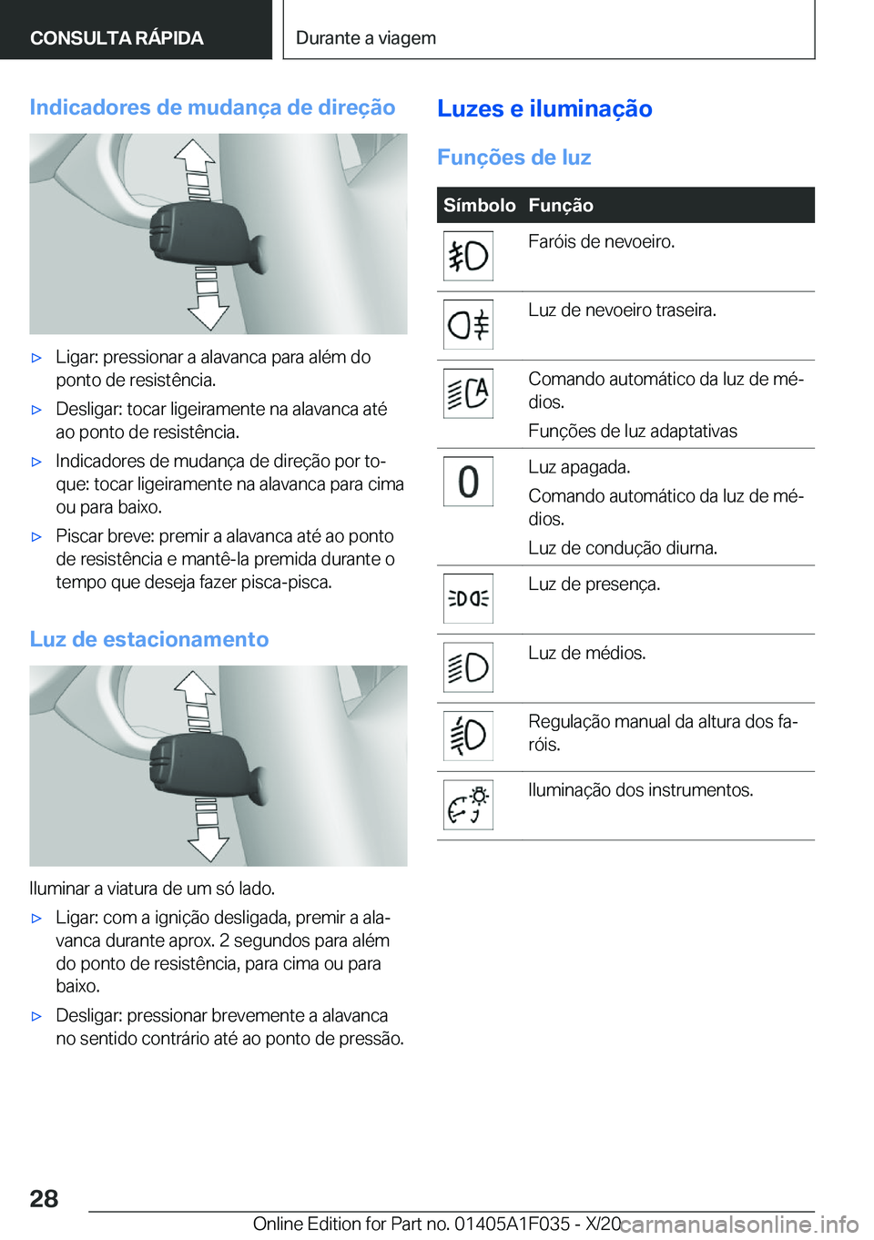BMW X1 2021  Manual do condutor (in Portuguese) �I�n�d�i�c�a�d�o�r�e�s��d�e��m�u�d�a�n�