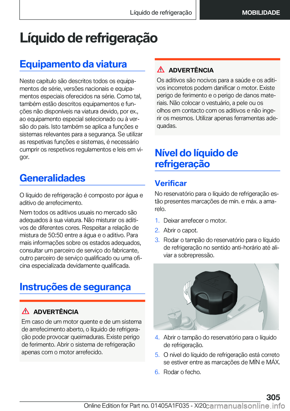 BMW X1 2021  Manual do condutor (in Portuguese) �L�