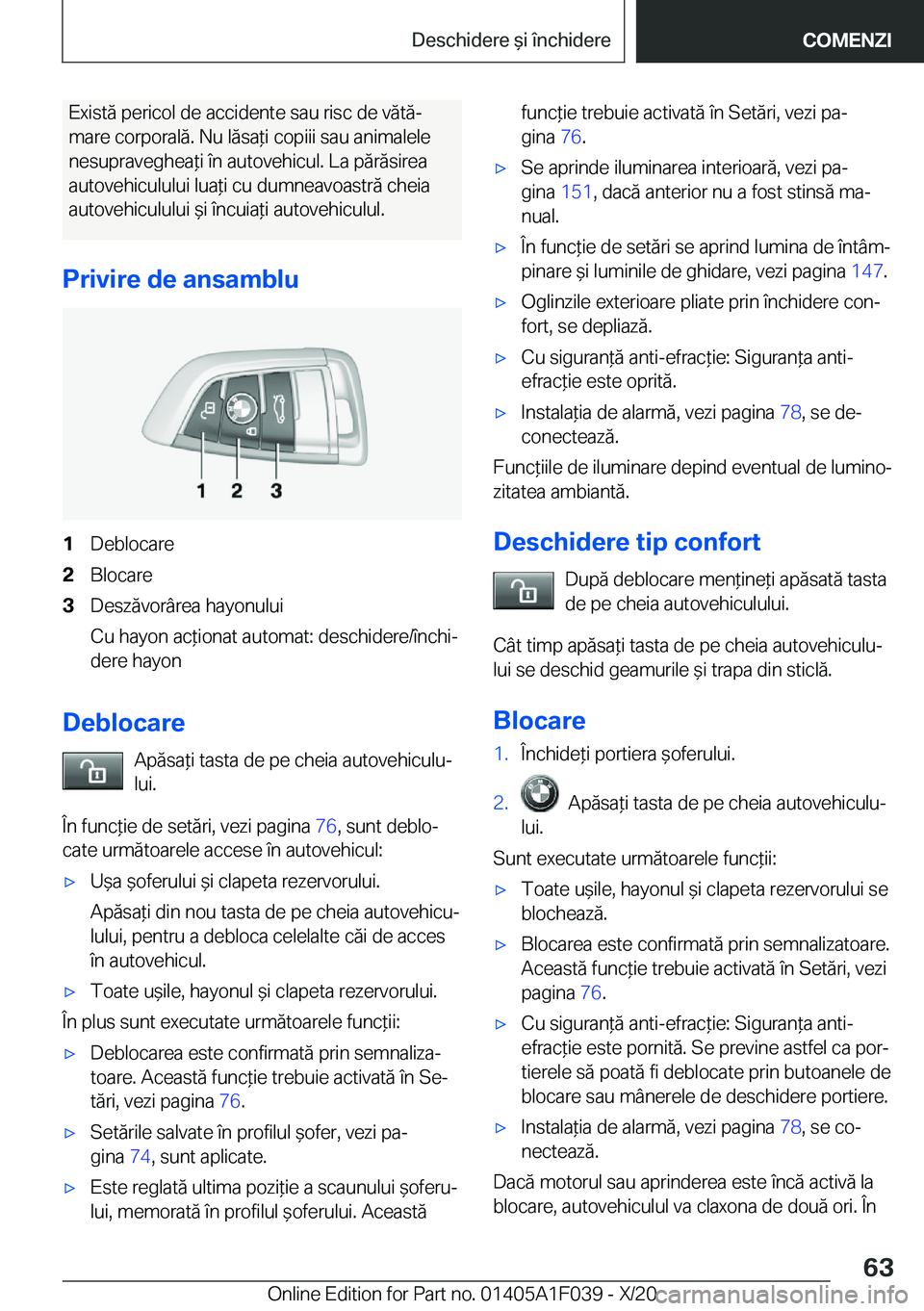 BMW X1 2021  Ghiduri De Utilizare (in Romanian) �E�x�i�s�t�