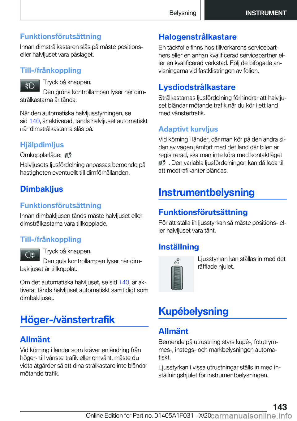 BMW X1 2021  InstruktionsbÖcker (in Swedish) �F�u�n�k�t�i�o�n�s�f�