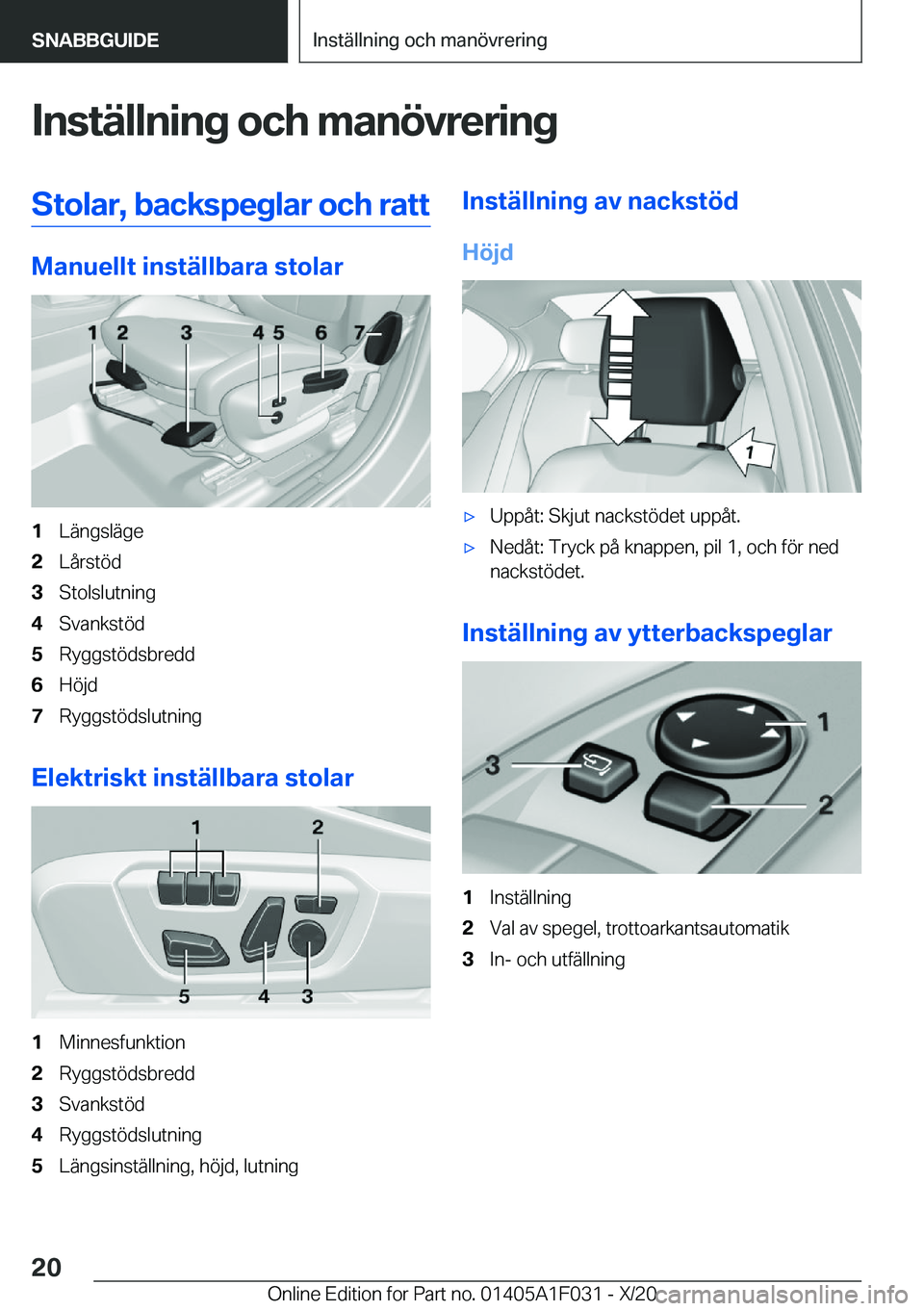 BMW X1 2021  InstruktionsbÖcker (in Swedish) �I�n�s�t�ä�l�l�n�i�n�g��o�c�h��m�a�n�