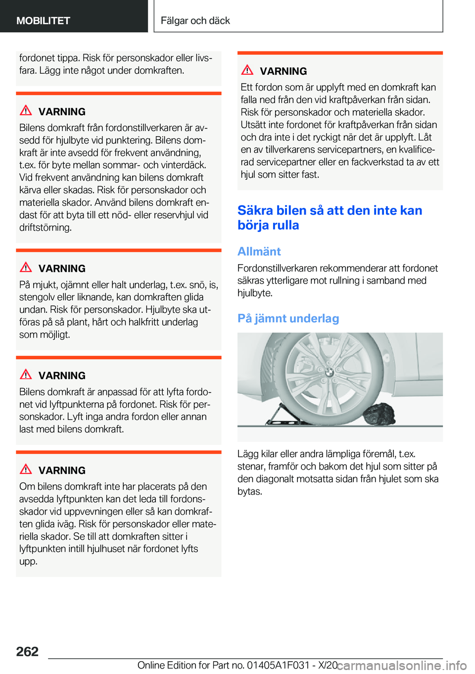 BMW X1 2021  InstruktionsbÖcker (in Swedish) �f�o�r�d�o�n�e�t��t�i�p�p�a�.��R�i�s�k��f�