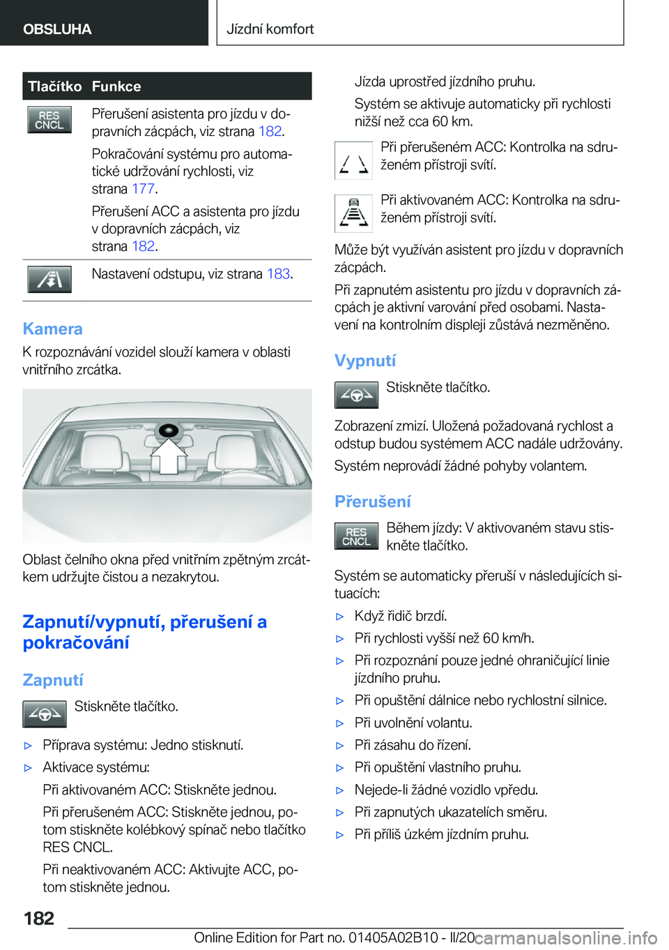 BMW X1 2020  Návod na použití (in Czech) �T�l�a�č�