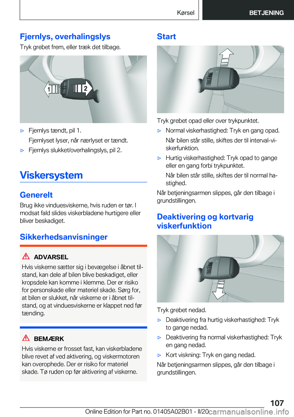 BMW X1 2020  InstruktionsbØger (in Danish) �F�j�e�r�n�l�y�s�,��o�v�e�r�h�a�l�i�n�g�s�l�y�s
�T�r�y�k��g�r�e�b�e�t��f�r�e�m�,��e�l�l�e�r��t�r�æ�k��d�e�t��t�i�l�b�a�g�e�.'x�F�j�e�r�n�l�y�s��t�æ�n�d�t�,��p�i�l��1�.
�F�j�e�r�n�l�y�s