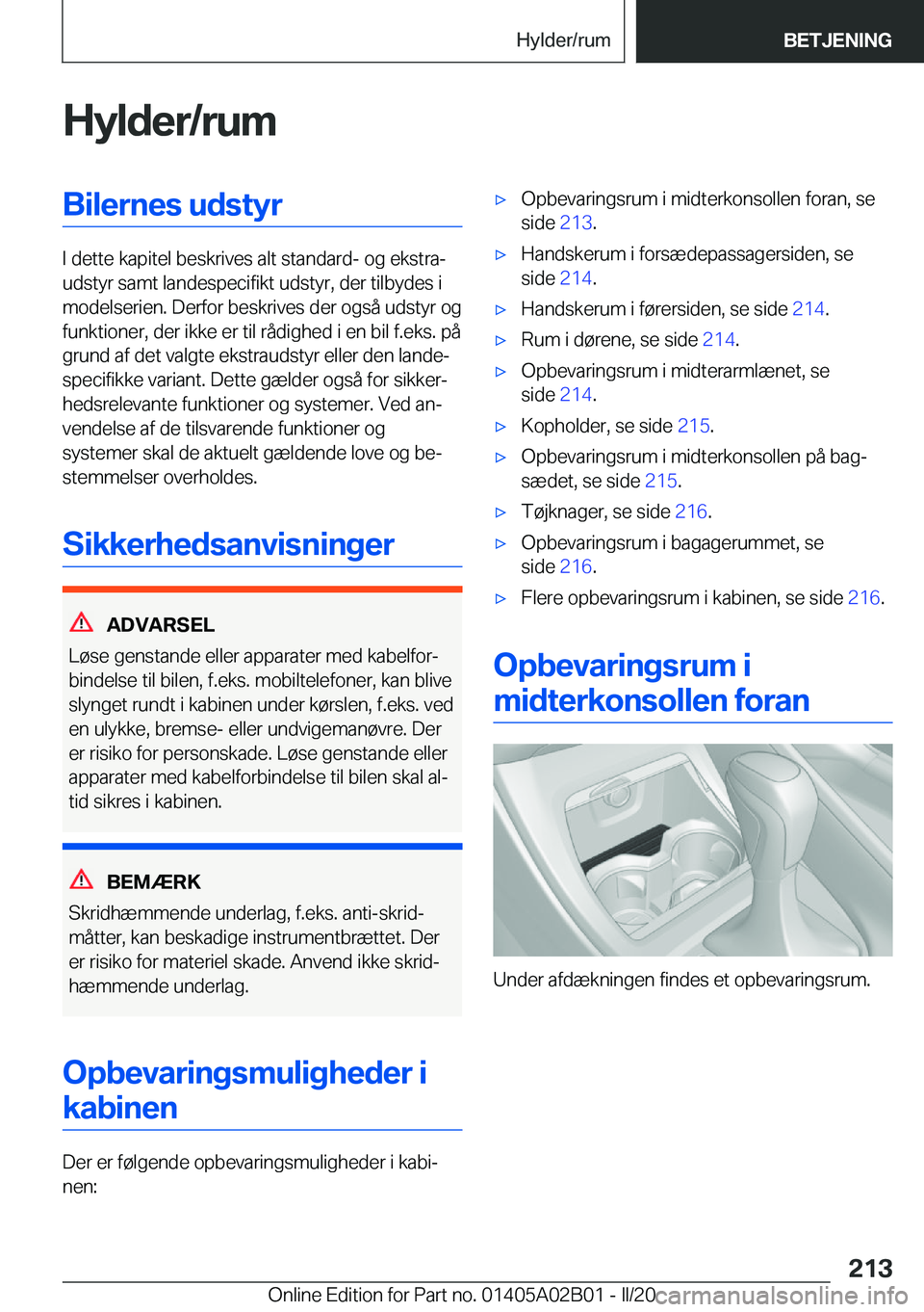 BMW X1 2020  InstruktionsbØger (in Danish) �H�y�l�d�e�r�/�r�u�m�B�i�l�e�r�n�e�s��u�d�s�t�y�r
�I��d�e�t�t�e��k�a�p�i�t�e�l��b�e�s�k�r�i�v�e�s��a�l�t��s�t�a�n�d�a�r�d�-��o�g��e�k�s�t�r�aj
�u�d�s�t�y�r��s�a�m�t��l�a�n�d�e�s�p�e�c�i�f�i