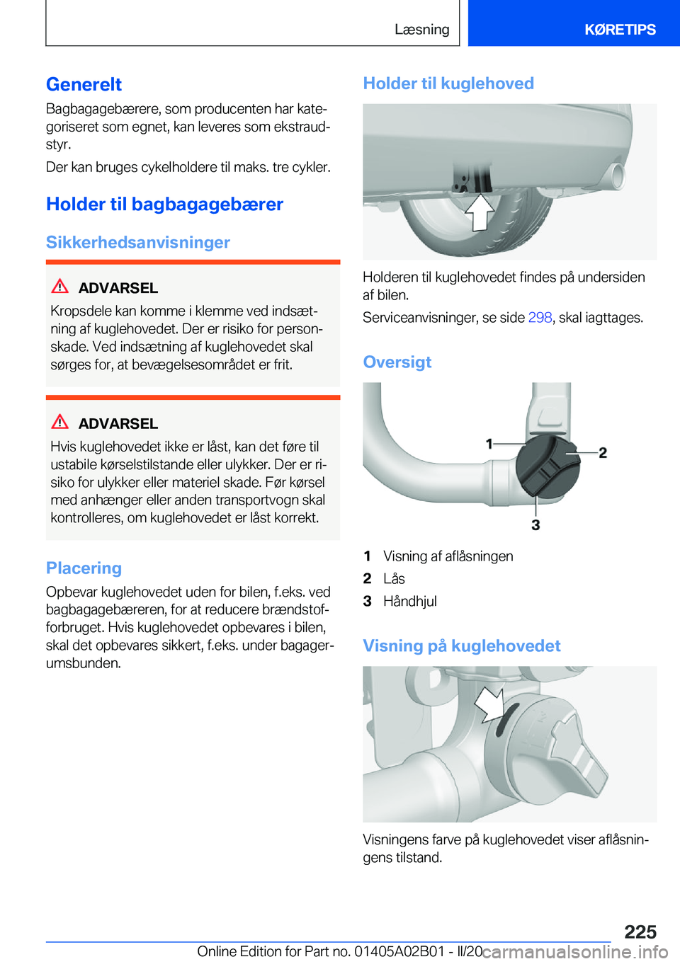 BMW X1 2020  InstruktionsbØger (in Danish) �G�e�n�e�r�e�l�t�B�a�g�b�a�g�a�g�e�b�æ�r�e�r�e�,��s�o�m��p�r�o�d�u�c�e�n�t�e�n��h�a�r��k�a�t�ej
�g�o�r�i�s�e�r�e�t��s�o�m��e�g�n�e�t�,��k�a�n��l�e�v�e�r�e�s��s�o�m��e�k�s�t�r�a�u�dj �s�t�