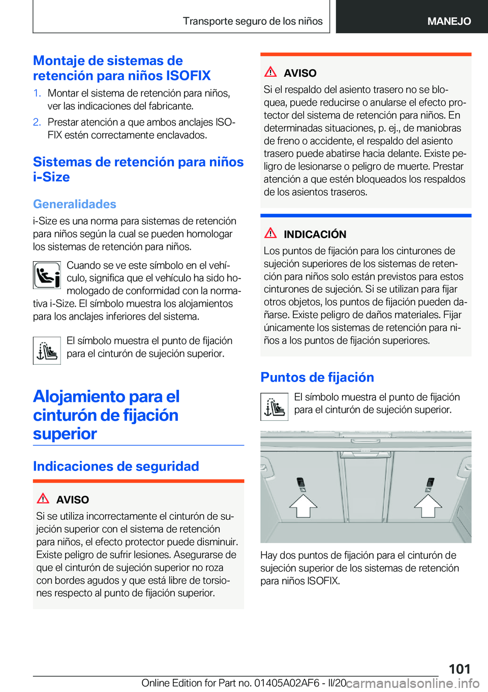 BMW X1 2020  Manuales de Empleo (in Spanish) �M�o�n�t�a�j�e��d�e��s�i�s�t�e�m�a�s��d�e
�r�e�t�e�n�c�i�