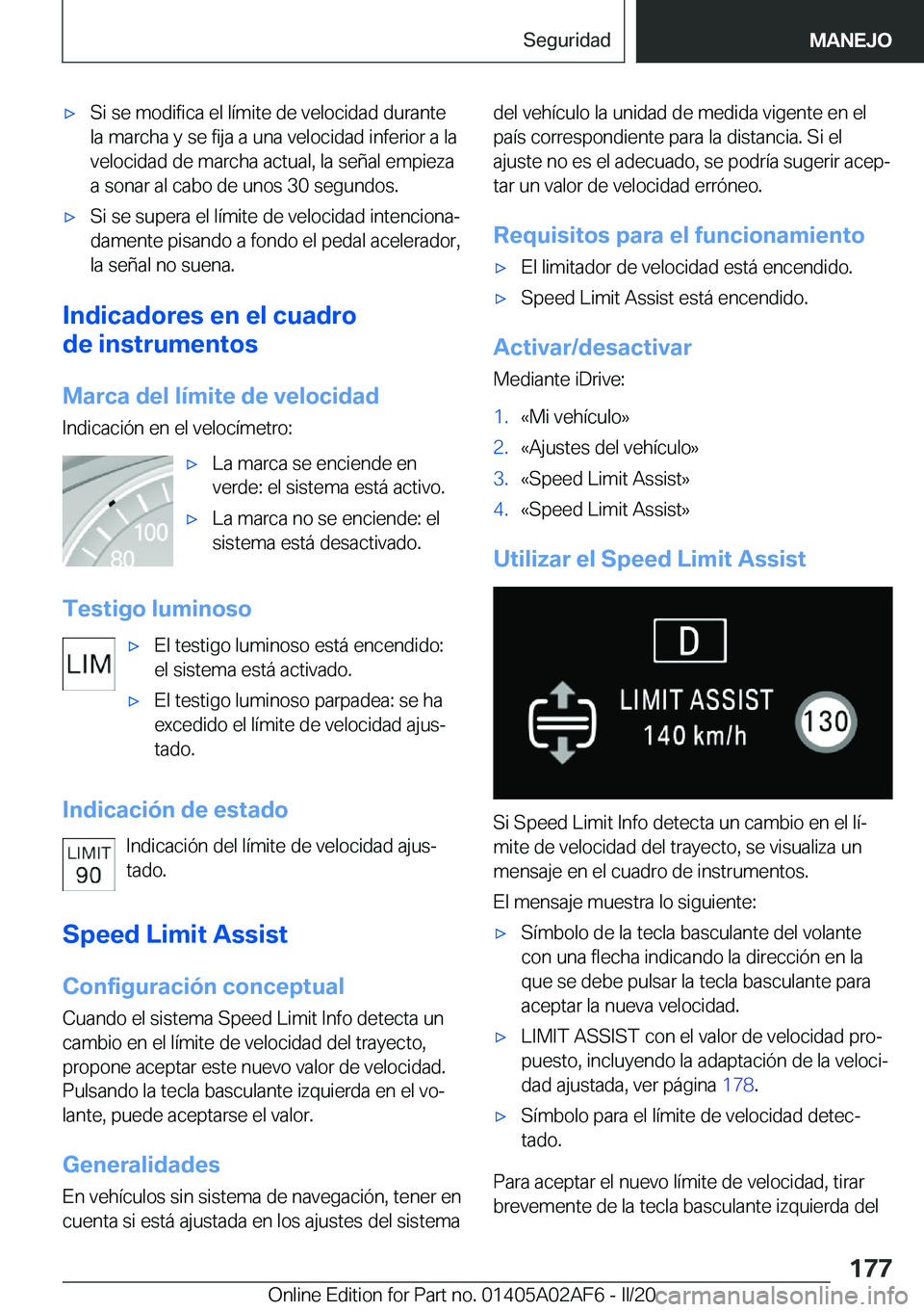 BMW X1 2020  Manuales de Empleo (in Spanish) x�S�i��s�e��m�o�d�i�f�i�c�a��e�l��l�