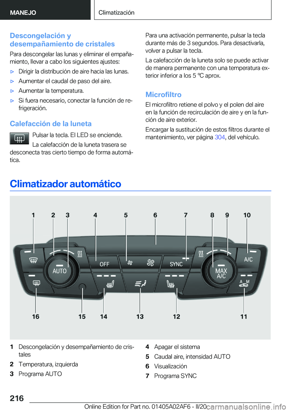 BMW X1 2020  Manuales de Empleo (in Spanish) �D�e�s�c�o�n�g�e�l�a�c�i�