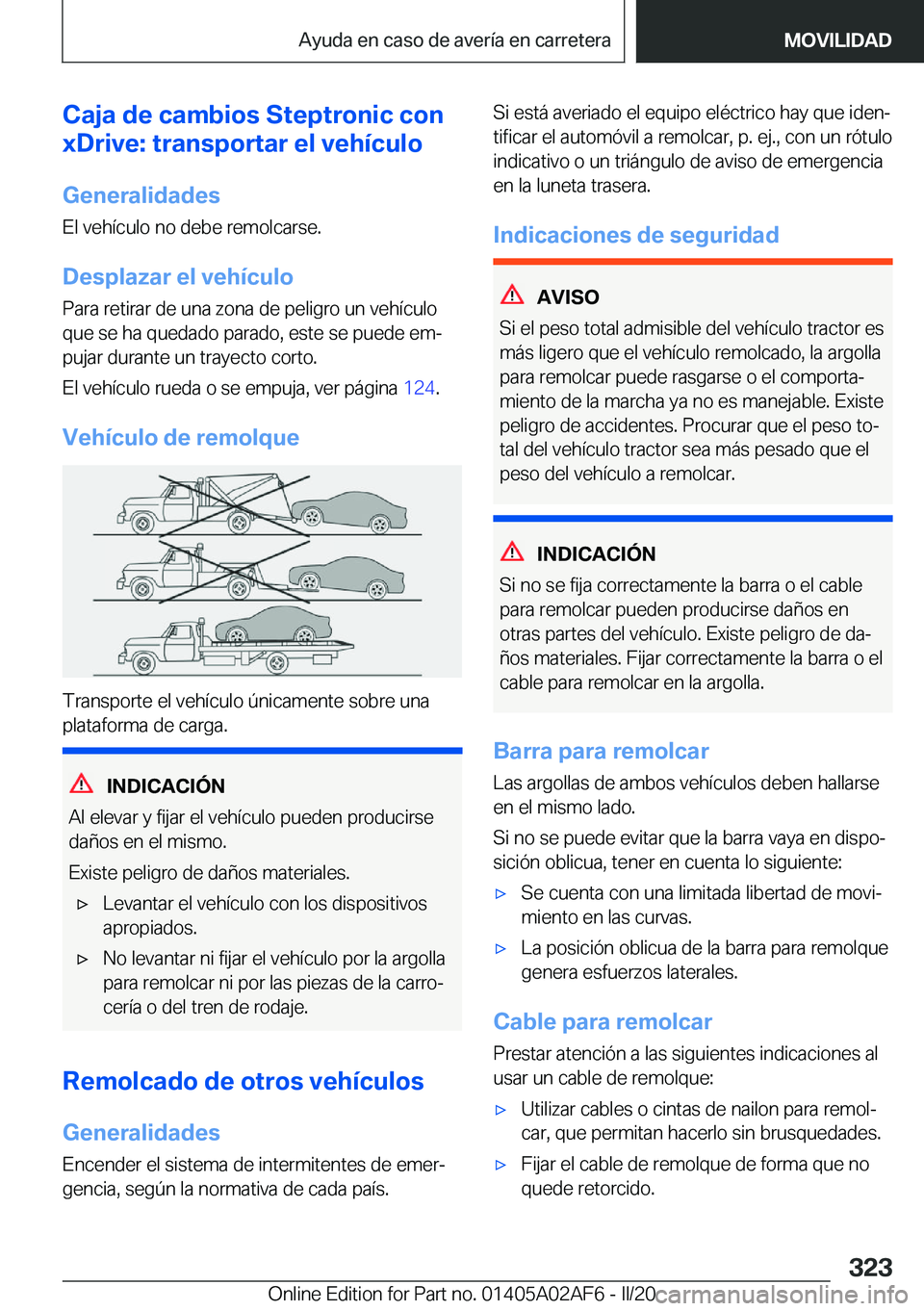 BMW X1 2020  Manuales de Empleo (in Spanish) �C�a�j�a��d�e��c�a�m�b�i�o�s��S�t�e�p�t�r�o�n�i�c��c�o�n
�x�D�r�i�v�e�:��t�r�a�n�s�p�o�r�t�a�r��e�l��v�e�h�