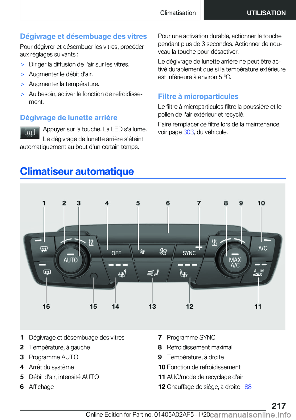 BMW X1 2020  Notices Demploi (in French) �D�é�g�i�v�r�a�g�e��e�t��d�é�s�e�m�b�u�a�g�e��d�e�s��v�i�t�r�e�s�P�o�u�r��d�é�g�i�v�r�e�r��e�t��d�é�s�e�m�b�u�e�r��l�e�s��v�i�t�r�e�s�,��p�r�o�c�é�d�e�r�a�u�x��r�é�g�l�a�g�e�s��s�u�i