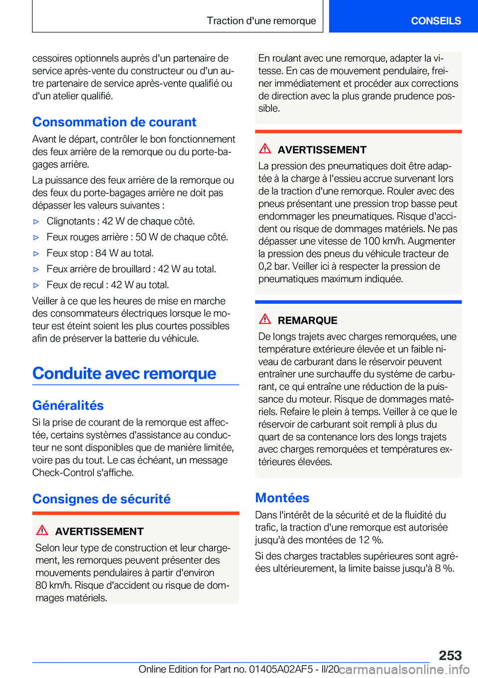 BMW X1 2020  Notices Demploi (in French) �c�e�s�s�o�i�r�e�s��o�p�t�i�o�n�n�e�l�s��a�u�p�r�è�s��d�'�u�n��p�a�r�t�e�n�a�i�r�e��d�e�s�e�r�v�i�c�e��a�p�r�è�s�-�v�e�n�t�e��d�u��c�o�n�s�t�r�u�c�t�e�u�r��o�u��d�'�u�n��a�uj
�t�