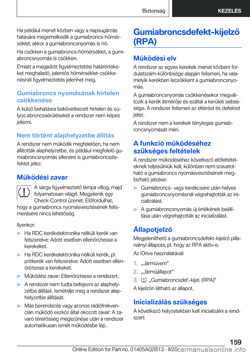 BMW X1 2020  Kezelési útmutató (in Hungarian) �H�a��p�