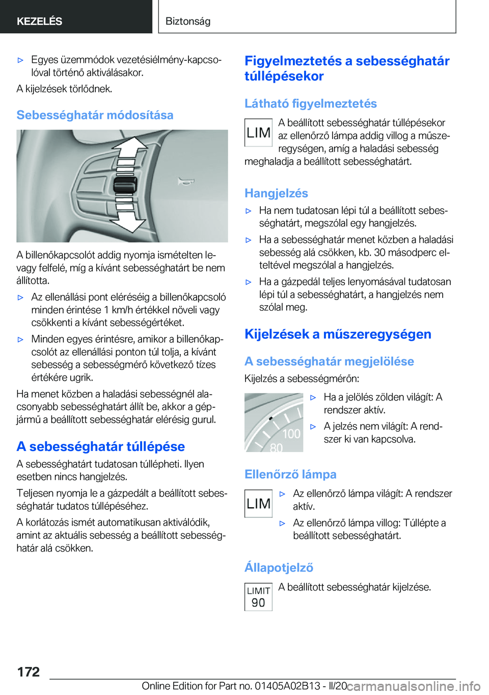 BMW X1 2020  Kezelési útmutató (in Hungarian) x�E�g�y�e�s��