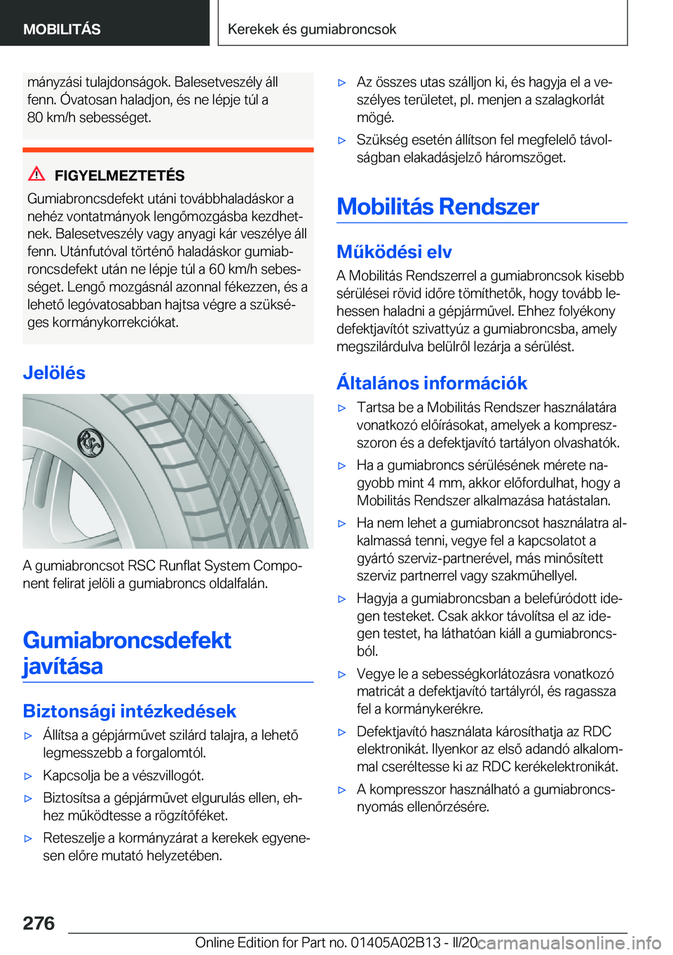 BMW X1 2020  Kezelési útmutató (in Hungarian) �m�