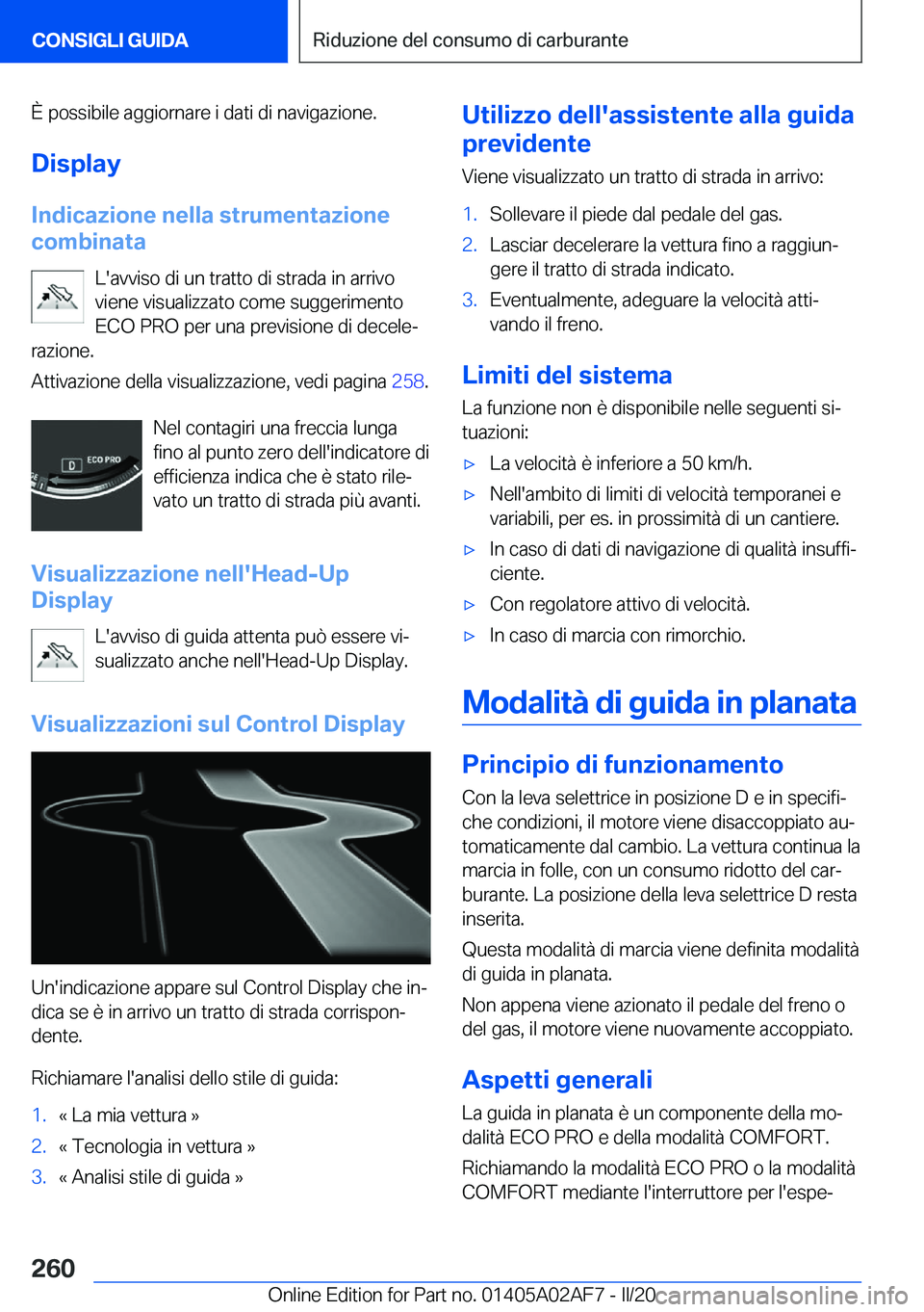 BMW X1 2020  Libretti Di Uso E manutenzione (in Italian) �