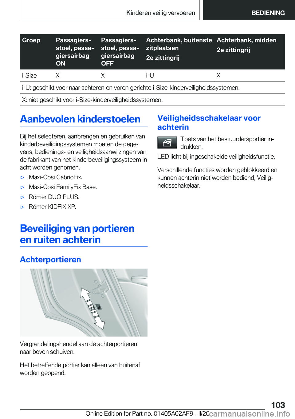 BMW X1 2020  Instructieboekjes (in Dutch) �G�r�o�e�p�P�a�s�s�a�g�i�e�r�sj
�s�t�o�e�l�,��p�a�s�s�aj
�g�i�e�r�s�a�i�r�b�a�g
�O�N�P�a�s�s�a�g�i�e�r�sj
�s�t�o�e�l�,��p�a�s�s�aj
�g�i�e�r�s�a�i�r�b�a�g
�O�F�F�A�c�h�t�e�r�b�a�n�k�,��b�u�i�t�e