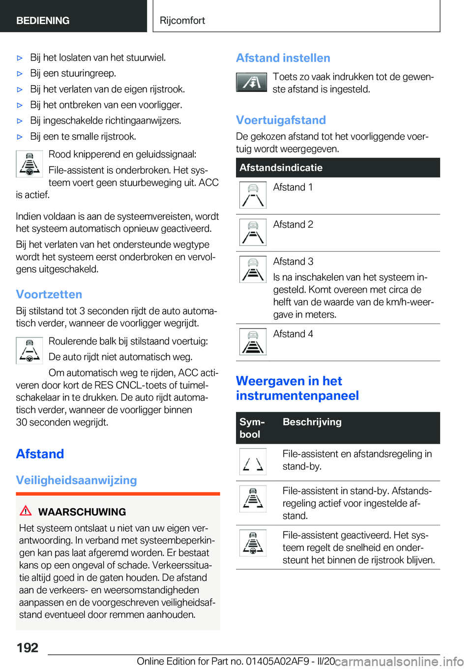 BMW X1 2020  Instructieboekjes (in Dutch) 'x�B�i�j��h�e�t��l�o�s�l�a�t�e�n��v�a�n��h�e�t��s�t�u�u�r�w�i�e�l�.'x�B�i�j��e�e�n��s�t�u�u�r�i�n�g�r�e�e�p�.'x�B�i�j��h�e�t��v�e�r�l�a�t�e�n��v�a�n��d�e��e�i�g�e�n��r�i�j�s�t