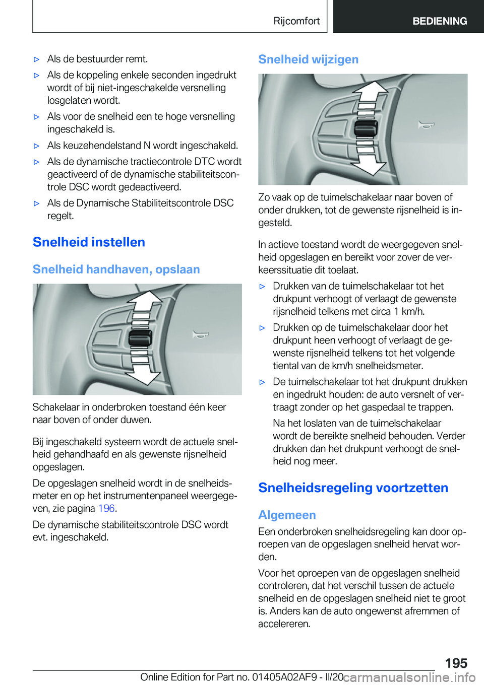 BMW X1 2020  Instructieboekjes (in Dutch) 'x�A�l�s��d�e��b�e�s�t�u�u�r�d�e�r��r�e�m�t�.'x�A�l�s��d�e��k�o�p�p�e�l�i�n�g��e�n�k�e�l�e��s�e�c�o�n�d�e�n��i�n�g�e�d�r�u�k�t
�w�o�r�d�t��o�f��b�i�j��n�i�e�t�-�i�n�g�e�s�c�h�a�k�e�