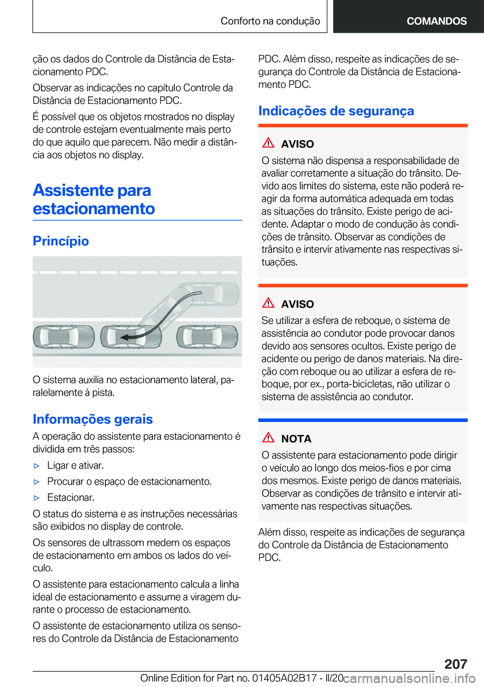 BMW X1 2020  Manual do condutor (in Portuguese) �