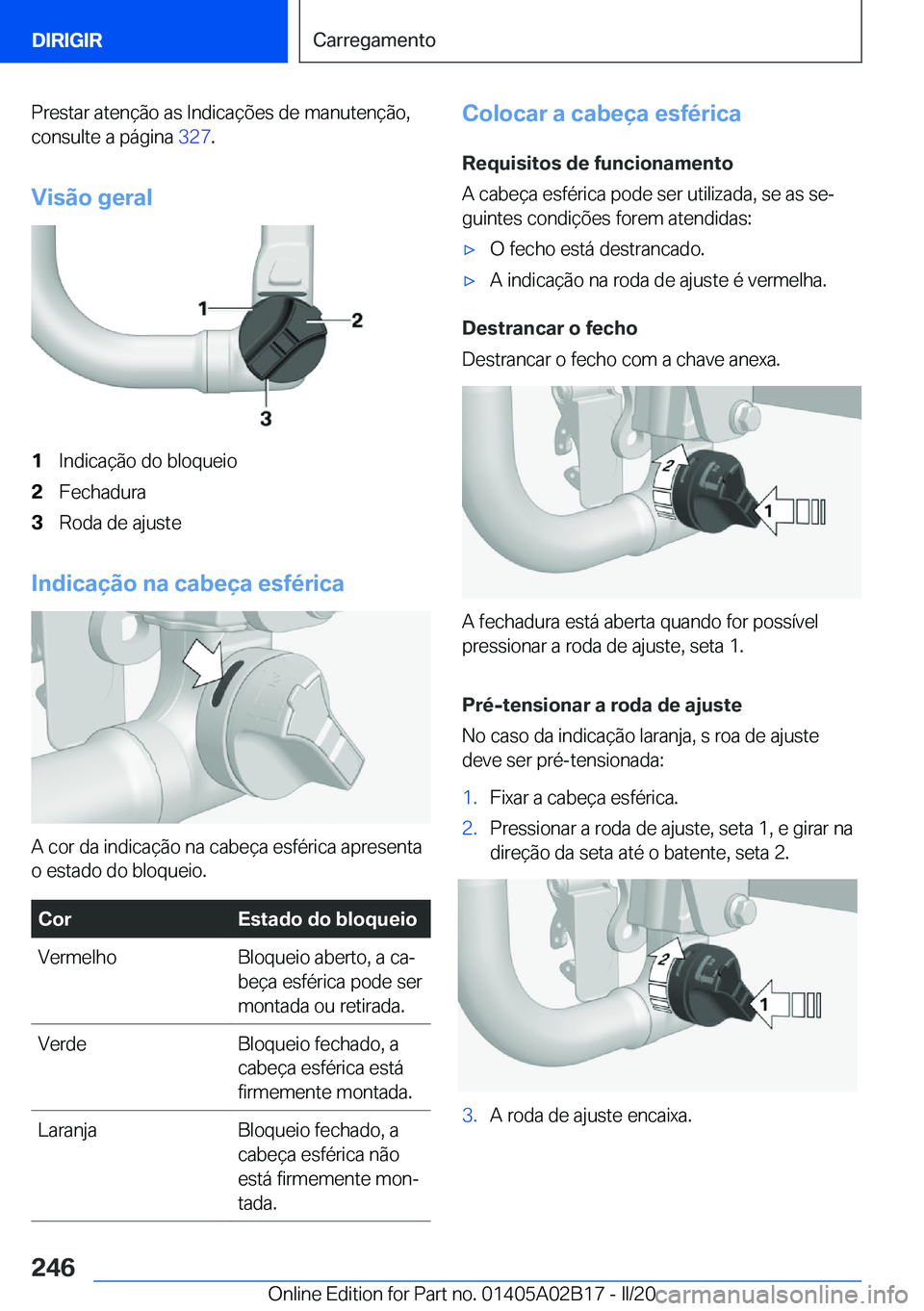 BMW X1 2020  Manual do condutor (in Portuguese) �P�r�e�s�t�a�r��a�t�e�n�