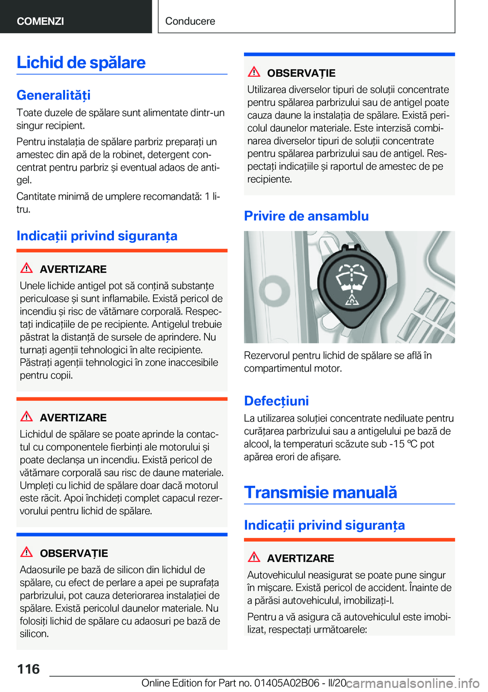 BMW X1 2020  Ghiduri De Utilizare (in Romanian) �L�i�c�h�i�d��d�e��s�p�