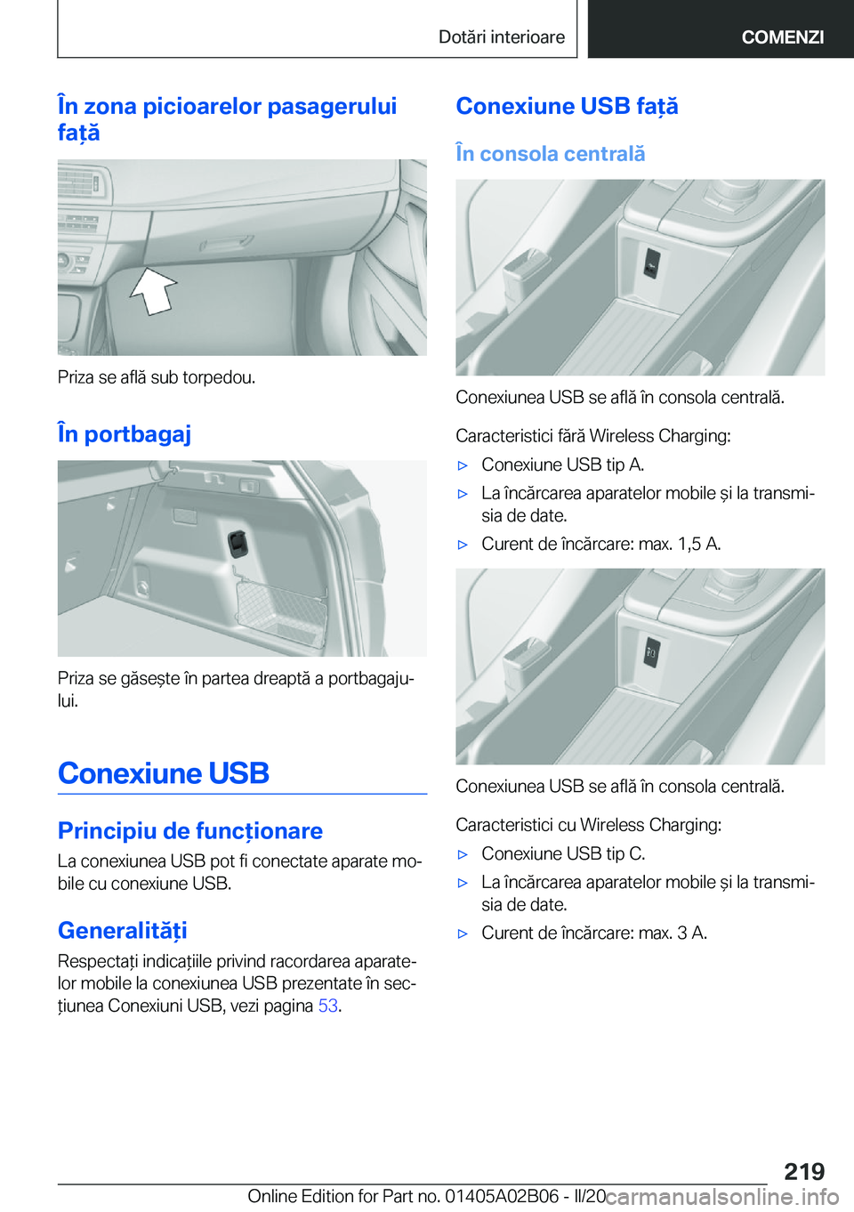 BMW X1 2020  Ghiduri De Utilizare (in Romanian) �