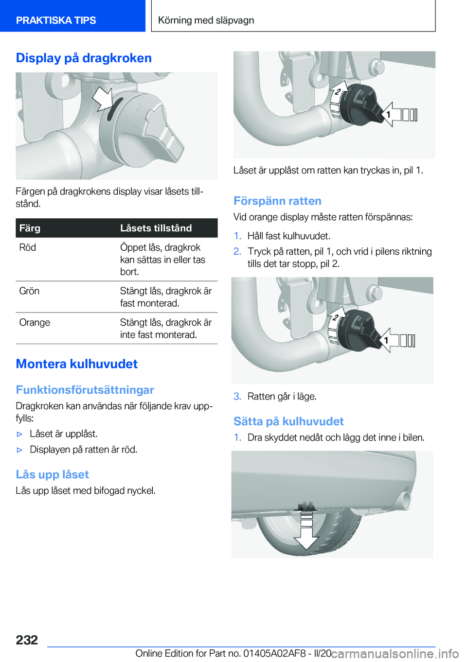 BMW X1 2020  InstruktionsbÖcker (in Swedish) �D�i�s�p�l�a�y��p�å��d�r�a�g�k�r�o�k�e�n
�F�ä�r�g�e�n��p�å��d�r�a�g�k�r�o�k�e�n�s��d�i�s�p�l�a�y��v�i�s�a�r��l�å�s�e�t�s��t�i�l�lj�s�t�å�n�d�.
�F�ä�r�g�L�å�s�e�t�s��t�i�l�l�s�t�å�n�d