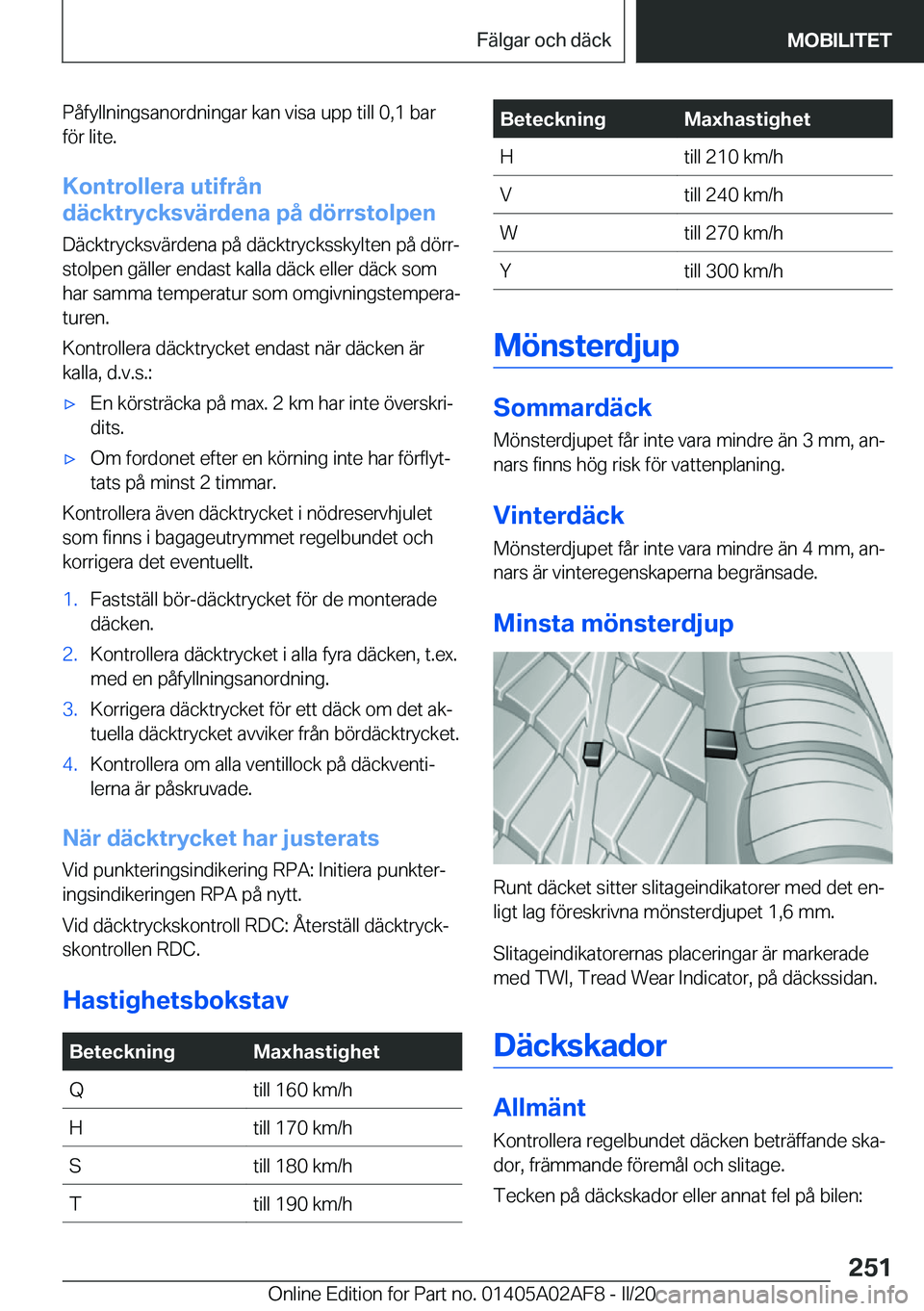 BMW X1 2020  InstruktionsbÖcker (in Swedish) �P�å�f�y�l�l�n�i�n�g�s�a�n�o�r�d�n�i�n�g�a�r��k�a�n��v�i�s�a��u�p�p��t�i�l�l��0�,�1��b�a�r�f�
