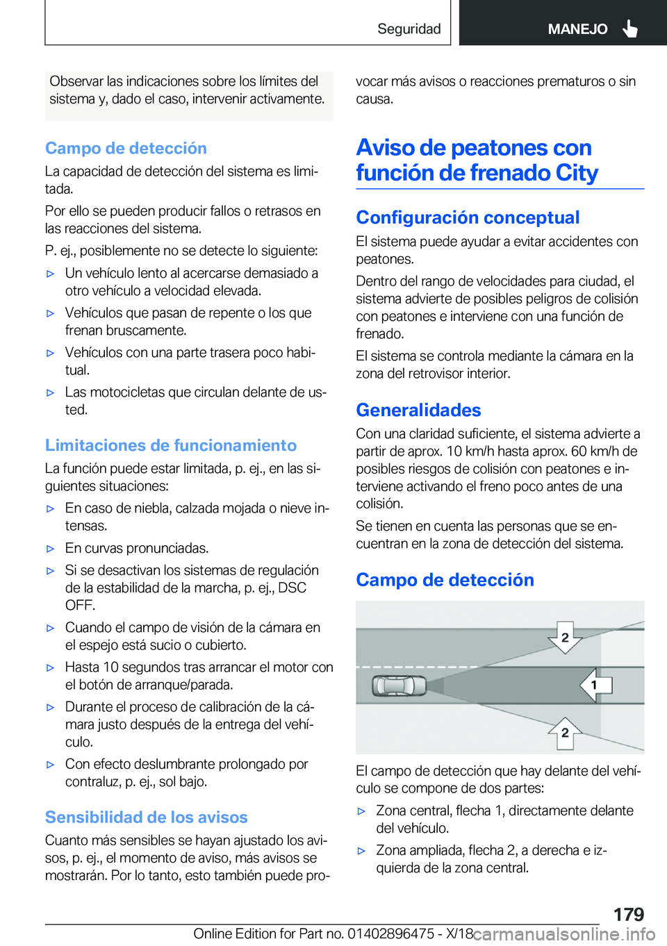BMW X1 2019  Manuales de Empleo (in Spanish) �O�b�s�e�r�v�a�r��l�a�s��i�n�d�i�c�a�c�i�o�n�e�s��s�o�b�r�e��l�o�s��l�