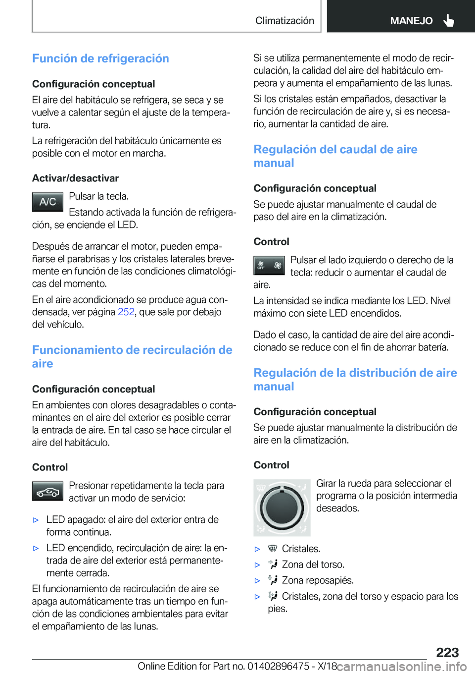 BMW X1 2019  Manuales de Empleo (in Spanish) �F�u�n�c�i�