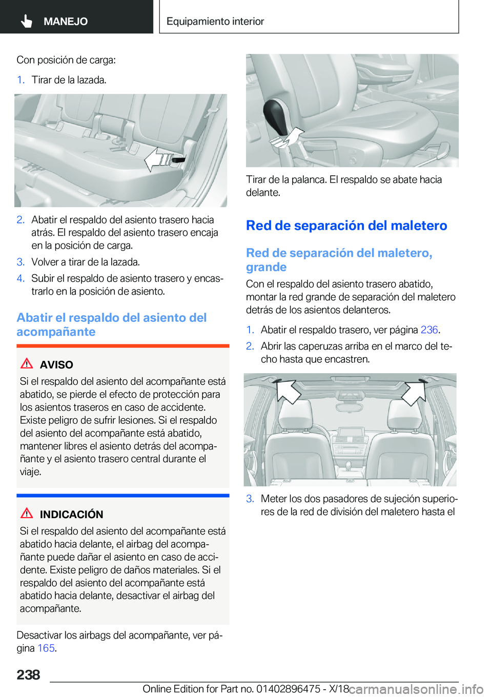 BMW X1 2019  Manuales de Empleo (in Spanish) �C�o�n��p�o�s�i�c�i�